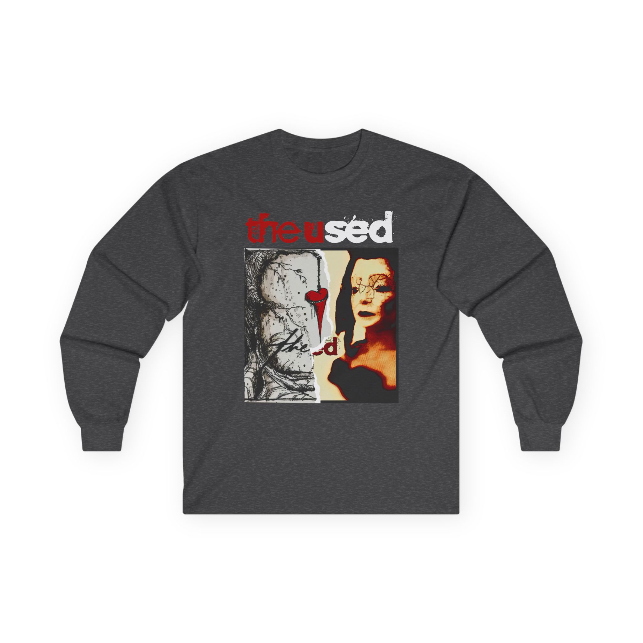 The Used Split Unisex Ultra Cotton Long Sleeve Tee