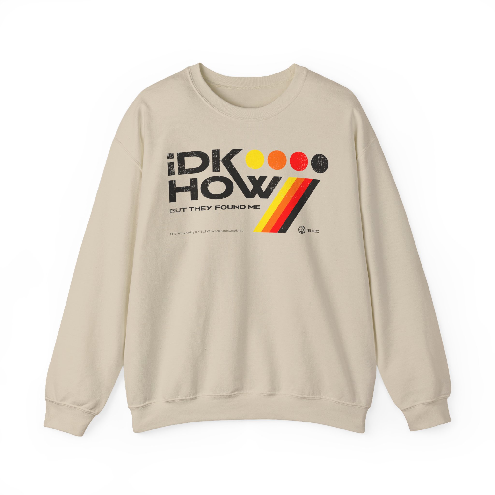iDKHOW Colored Dots Unisex Heavy Blendâ„¢ Crewneck Sweatshirt