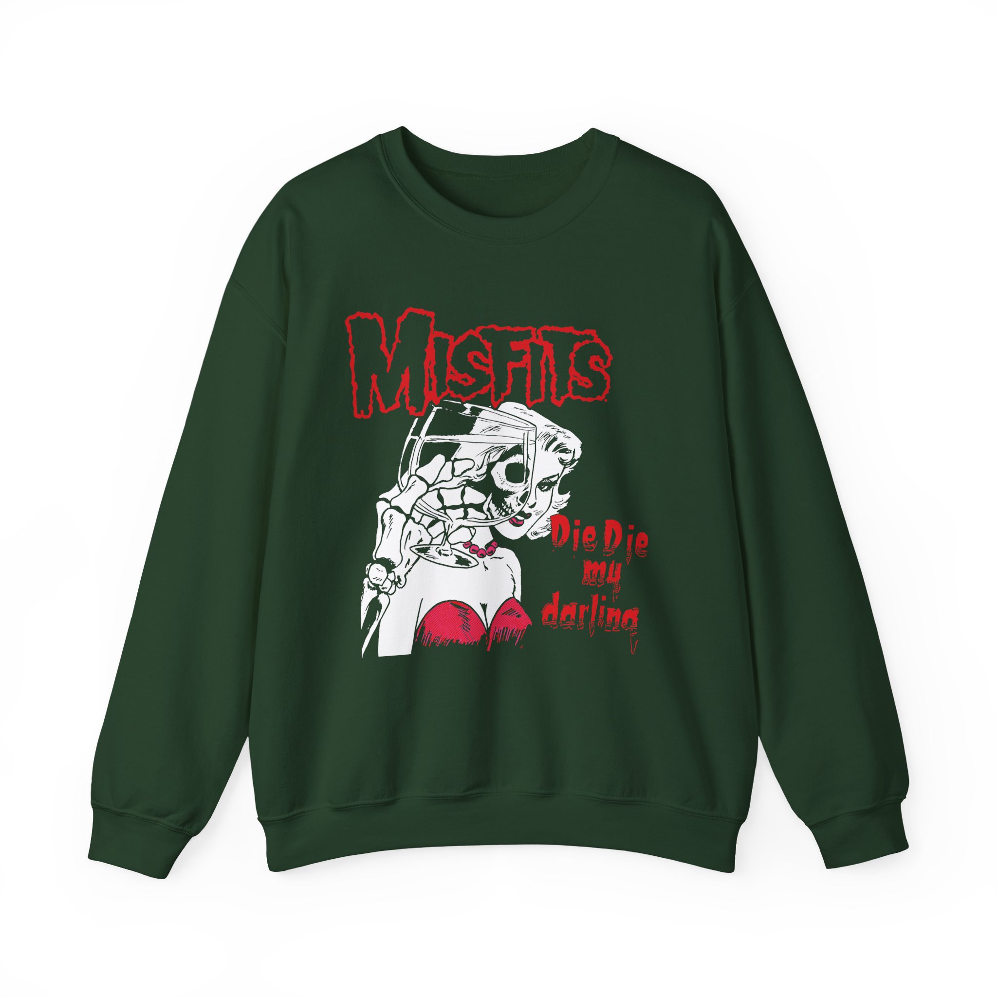 Misfits Die Die My Valentine Unisex Heavy Blendâ„¢ Crewneck Sweatshirt
