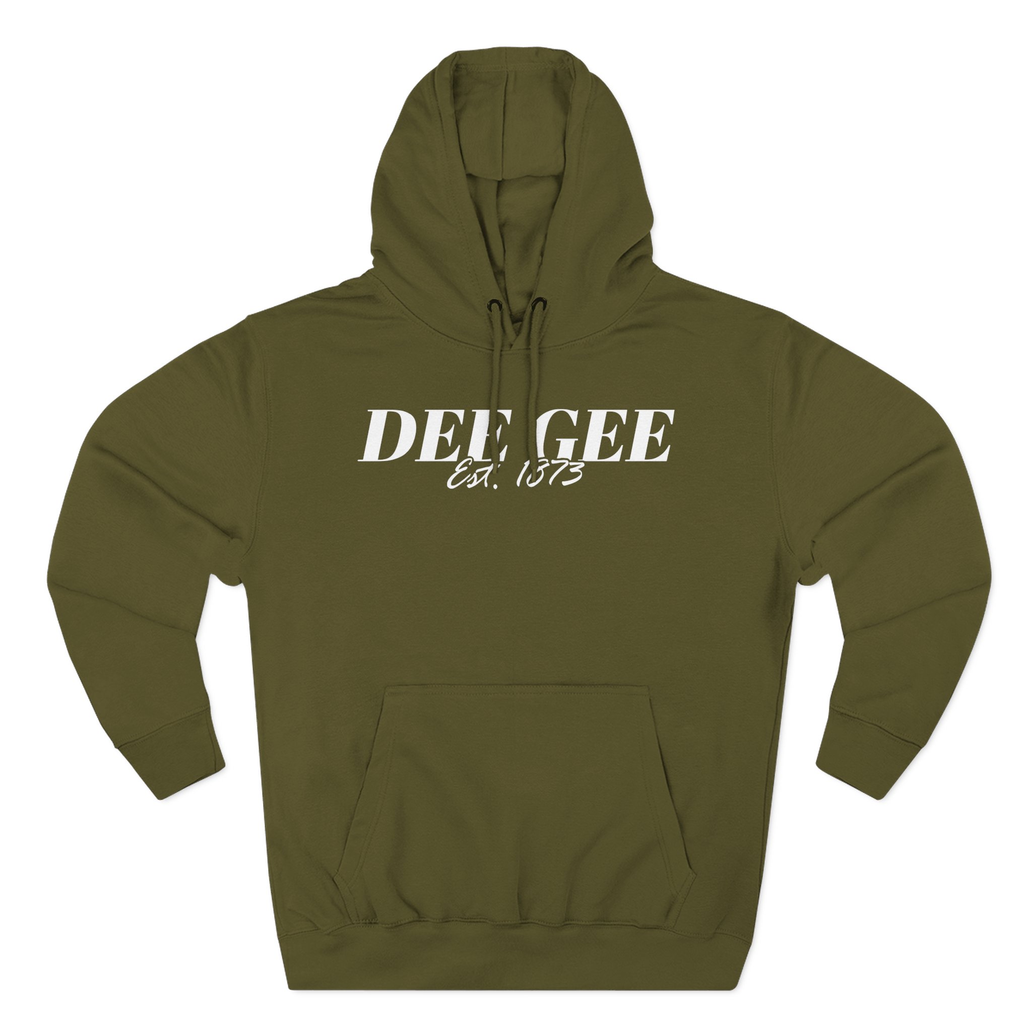 Delta Gamma Mom Three-Panel Fleece Hoodie
