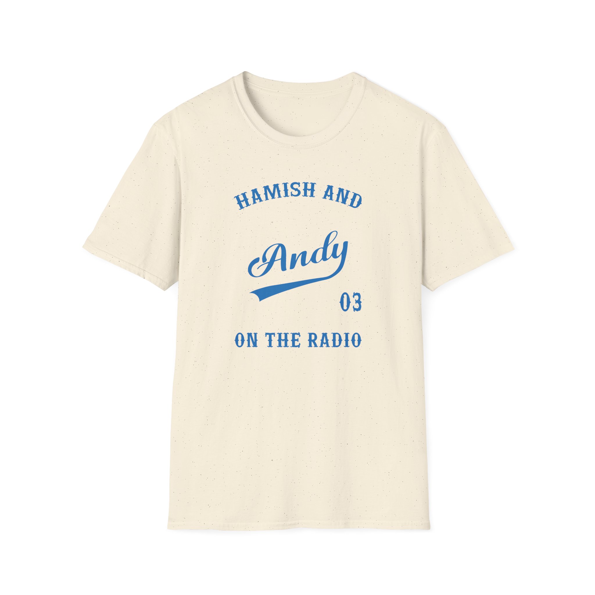 Hamish and Andy Unisex Softstyle T-Shirt