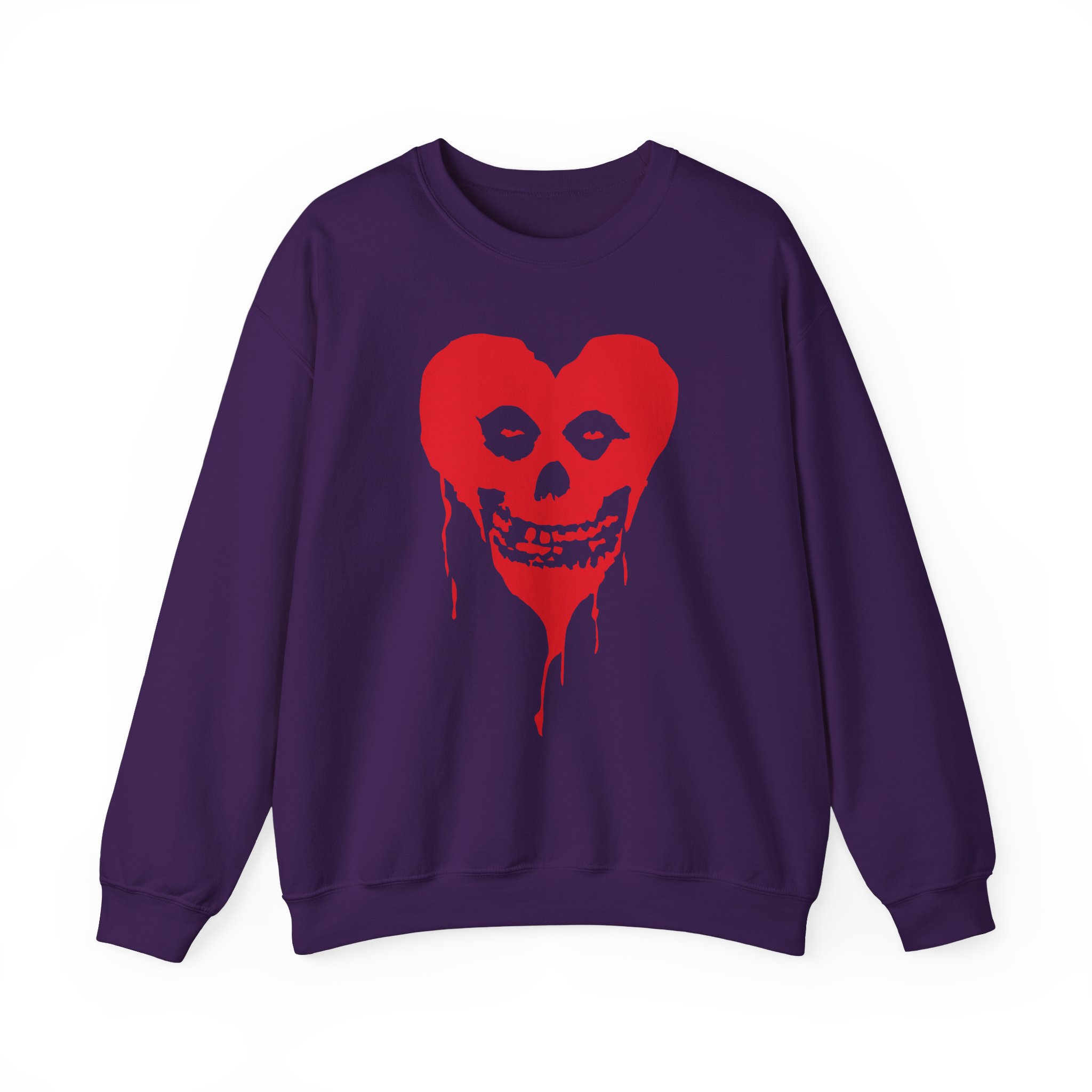 Misfits Fiendish Heart Unisex Heavy Blendâ„¢ Crewneck Sweatshirt