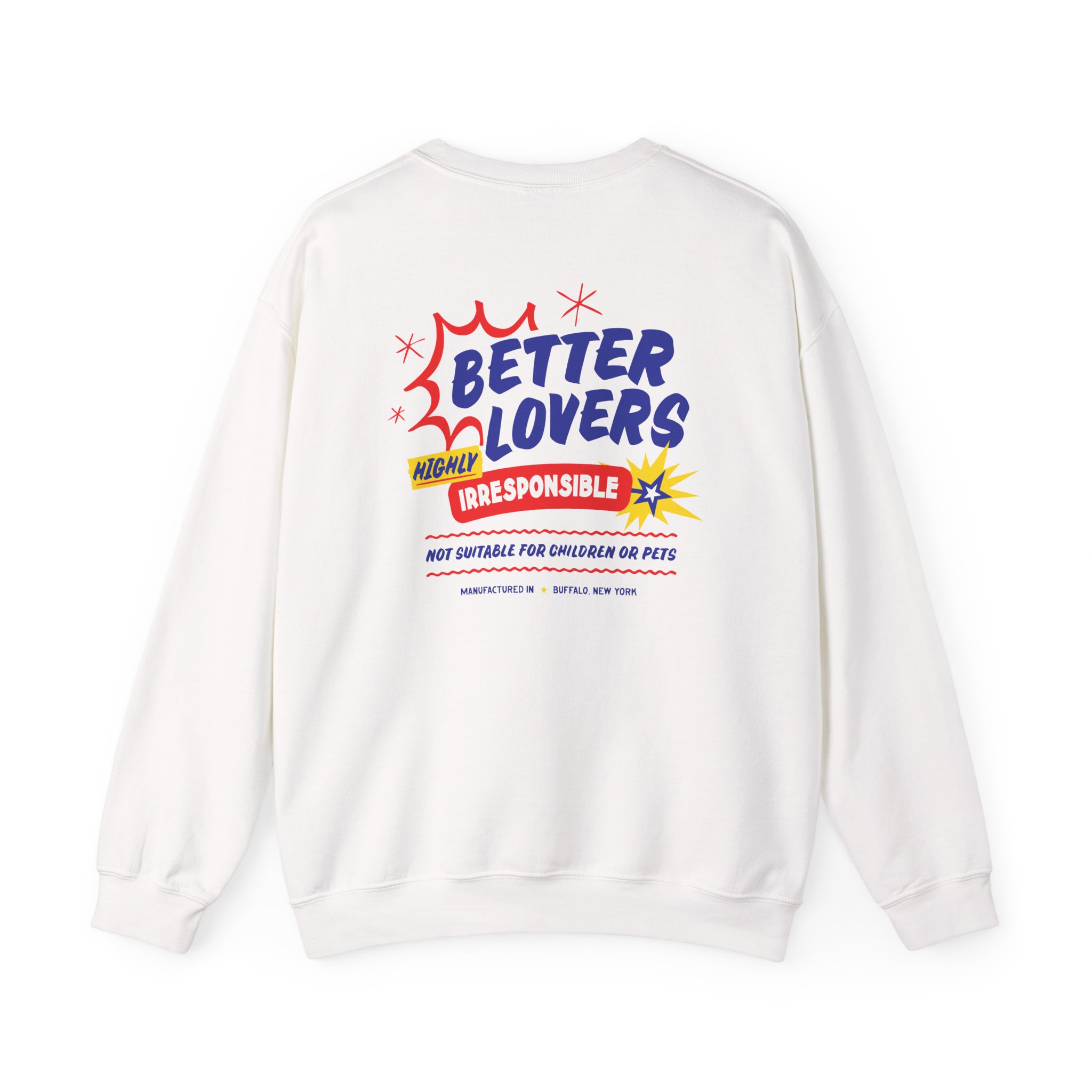 Better Lovers Not Suitable for Children Unisex Heavy Blendâ„¢ Crewneck Sweatshirt