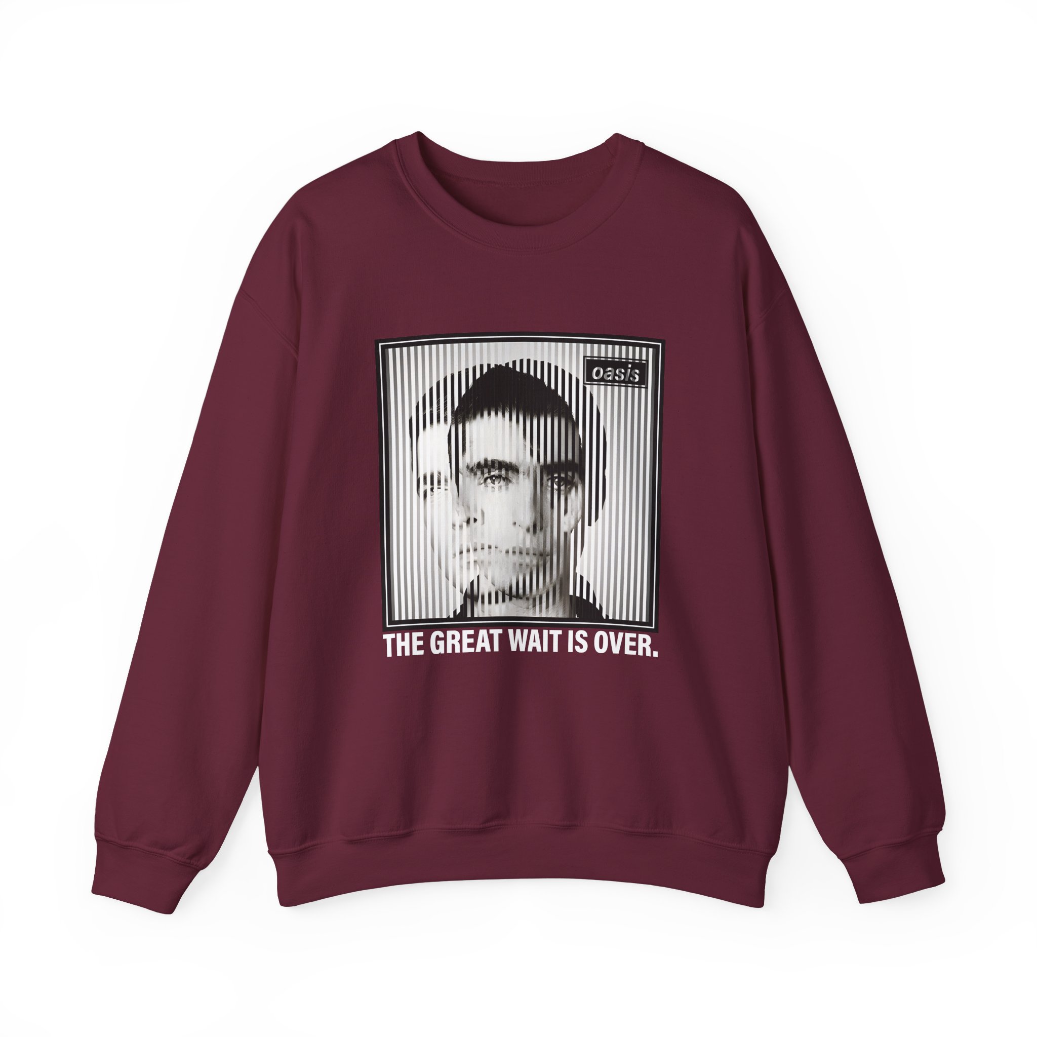 Oasis The Great Wait Is Over Unisex Heavy Blendâ„¢ Crewneck Sweatshirt
