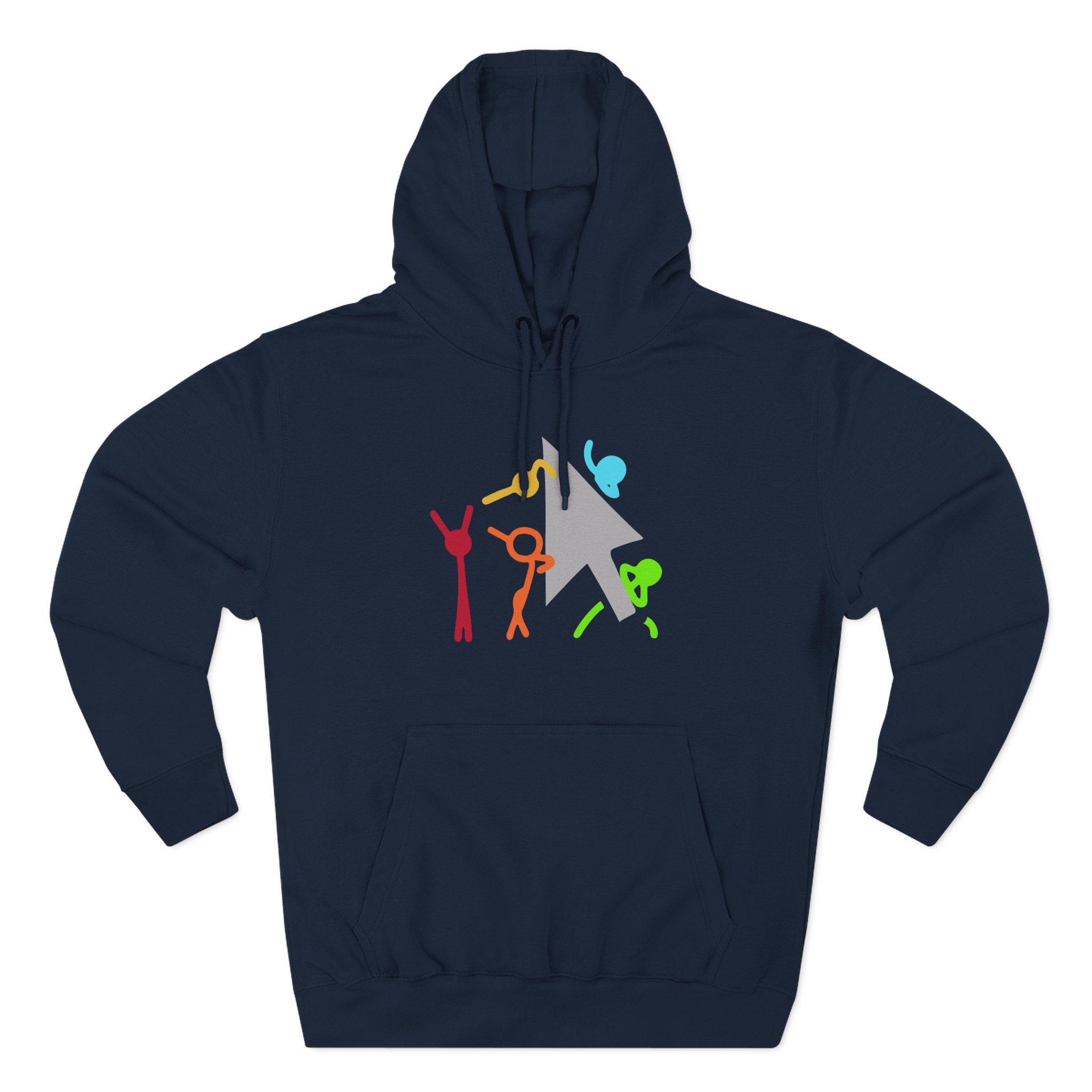 Alan Becker Three-Panel Fleece Hoodie