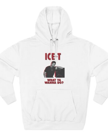 Ice-t What Ya Wanna Do Three-Panel Fleece Hoodie