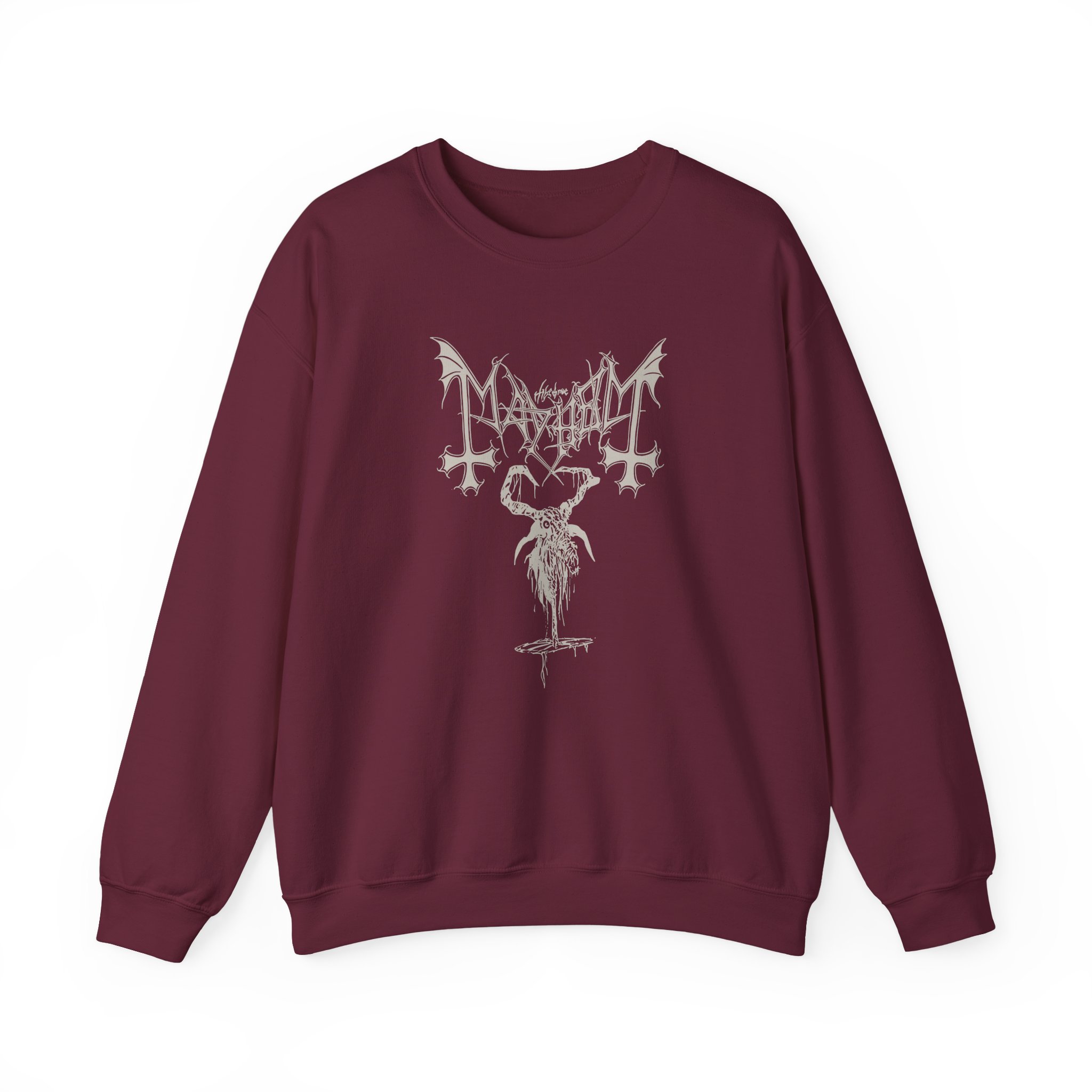 Mayhem Goat Unisex Heavy Blendâ„¢ Crewneck Sweatshirt
