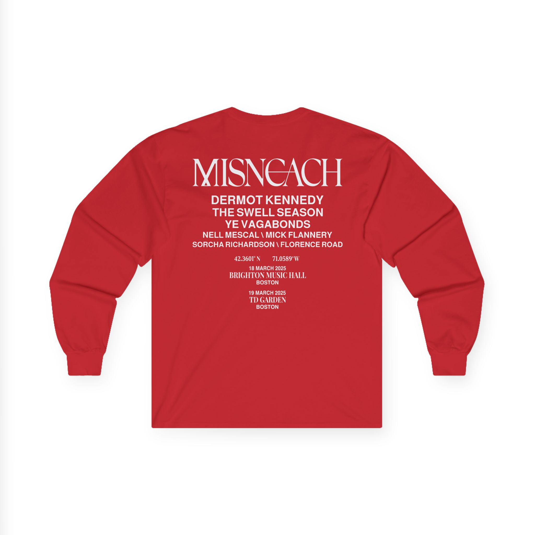 Dermot Kennedy Misneach Festival Unisex Ultra Cotton Long Sleeve Tee