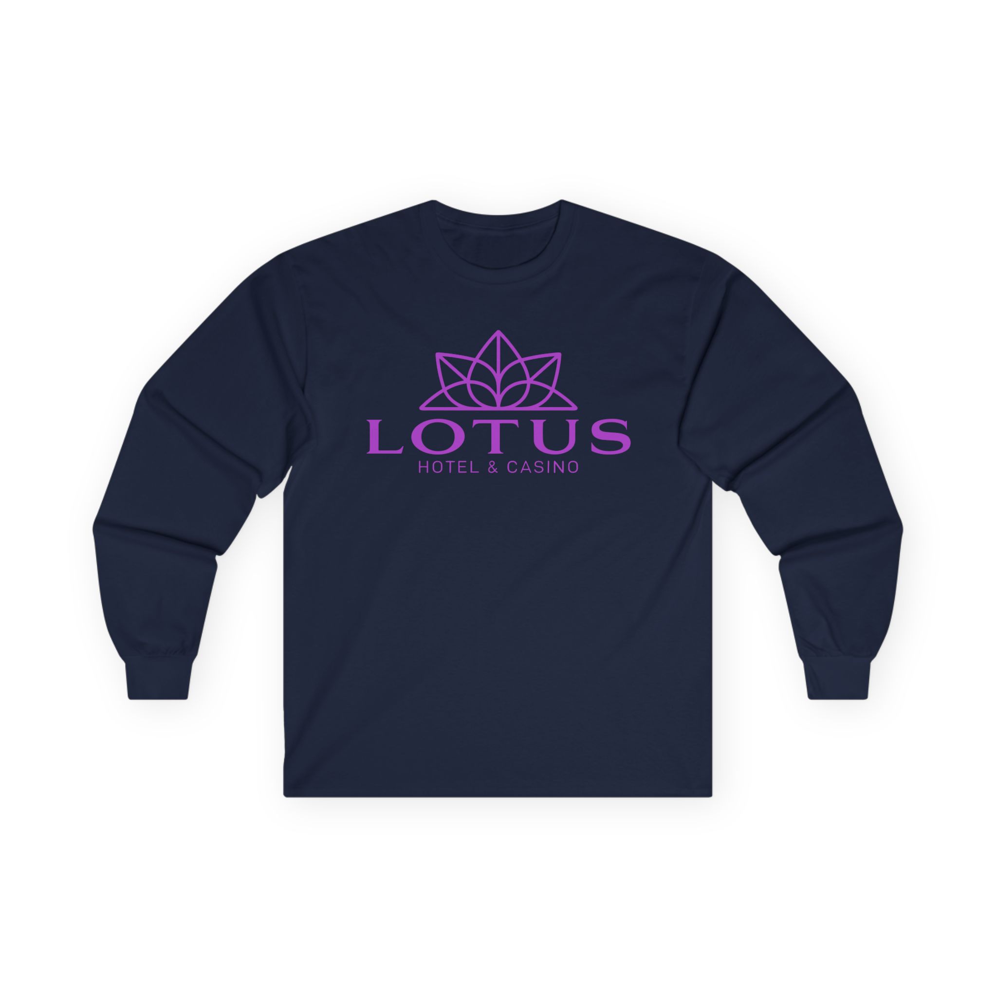 Percy Jackson and the Olympians Lotus Hotel & Casino Unisex Ultra Cotton Long Sleeve Tee