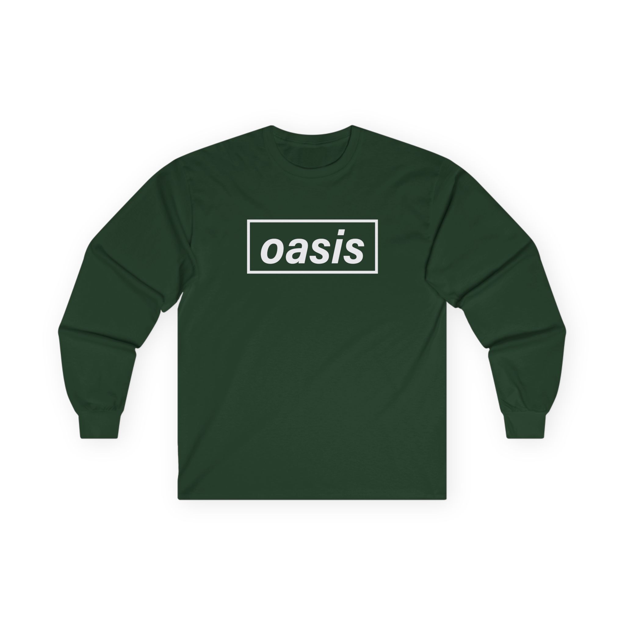 Oasis Decca Logo Unisex Ultra Cotton Long Sleeve Tee