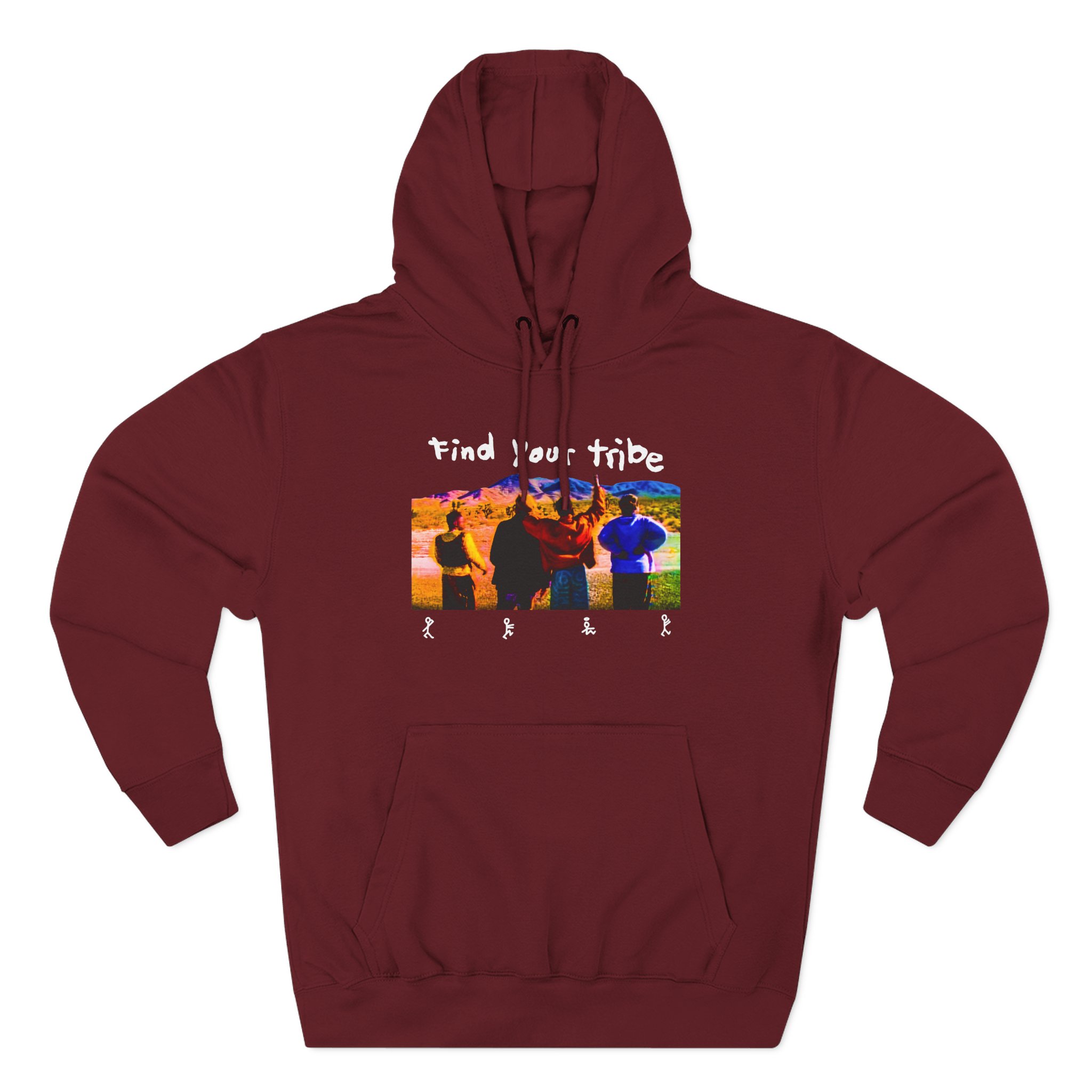 A Tribe Called Quest Find Your Tribe Three-Panel Fleece Hoodie