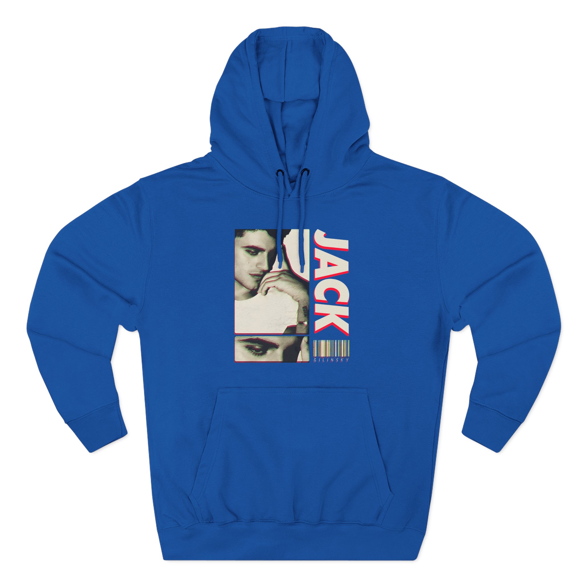 Jack Gilinsky Retro Three-Panel Fleece Hoodie