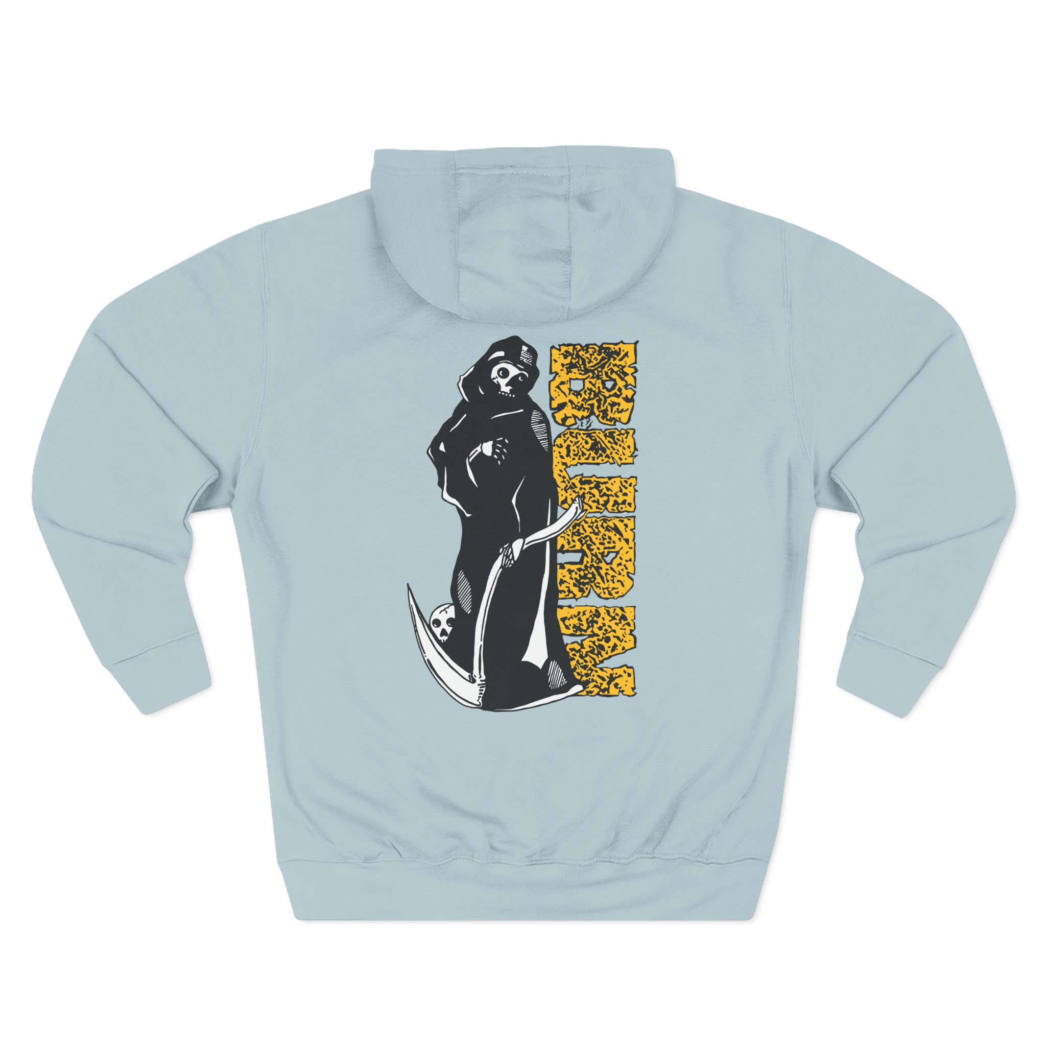 Three-Panel Fleece Hoodie