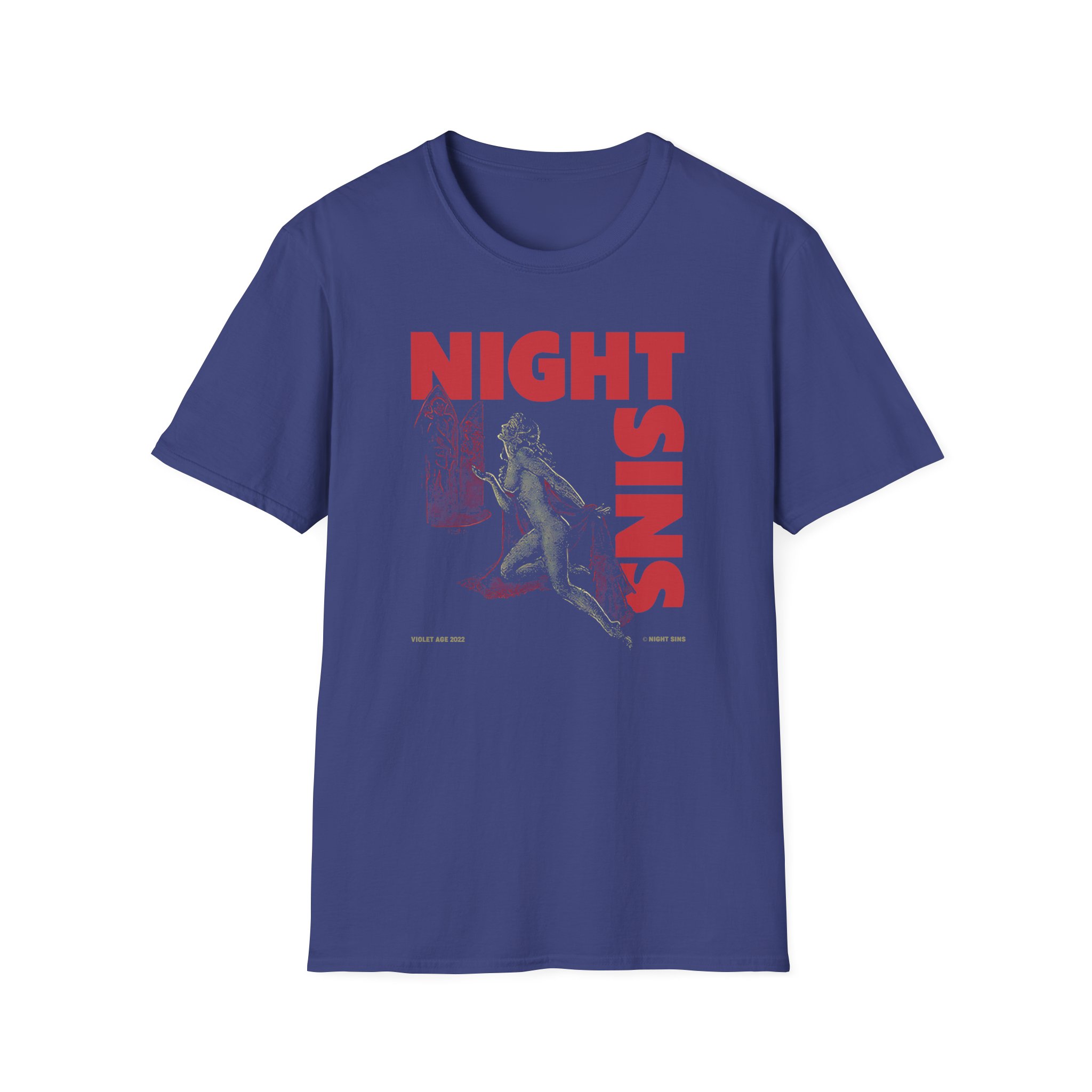 Night Sins Shrine Unisex Softstyle T-Shirt