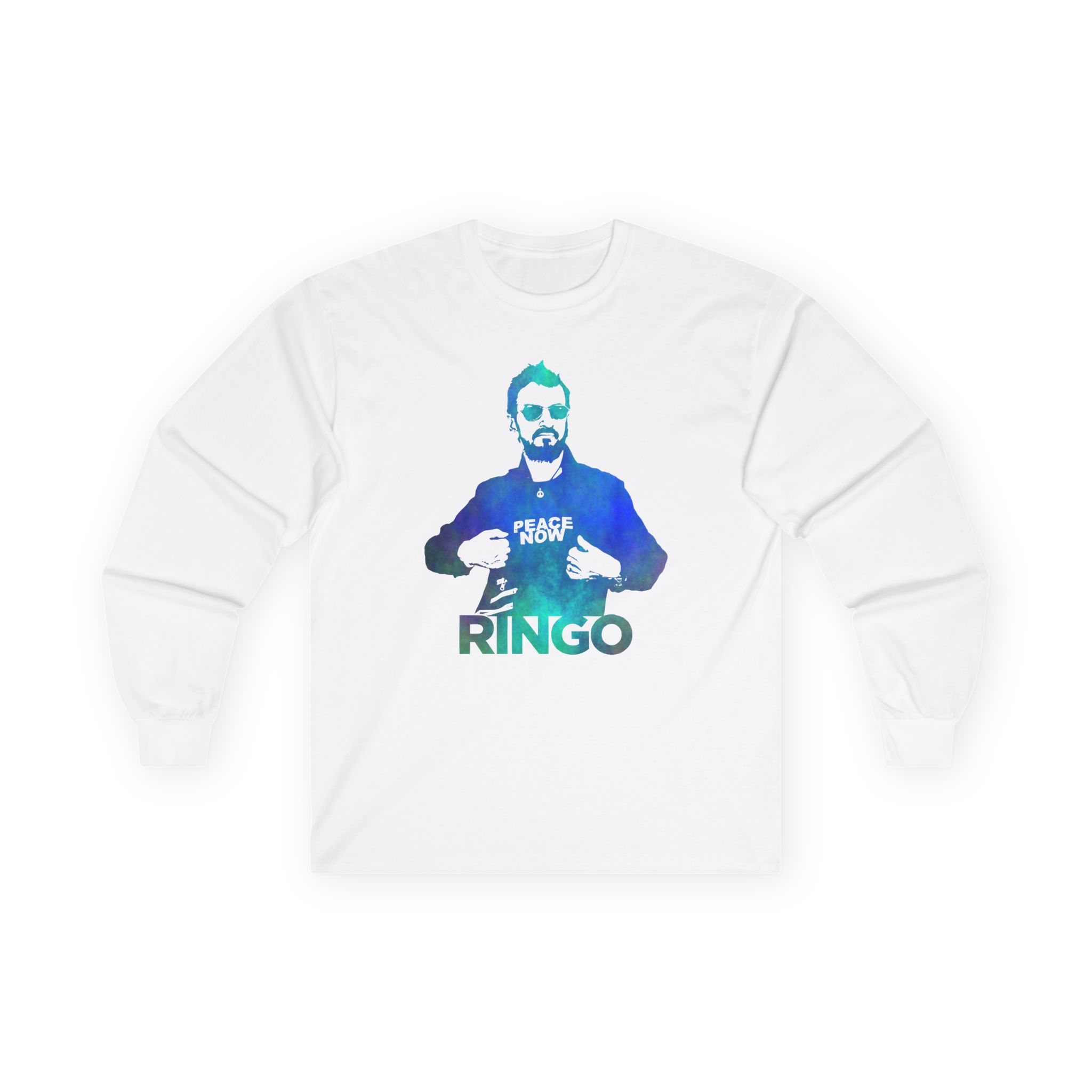 Ringo Starr Peace Now Mint Unisex Ultra Cotton Long Sleeve Tee