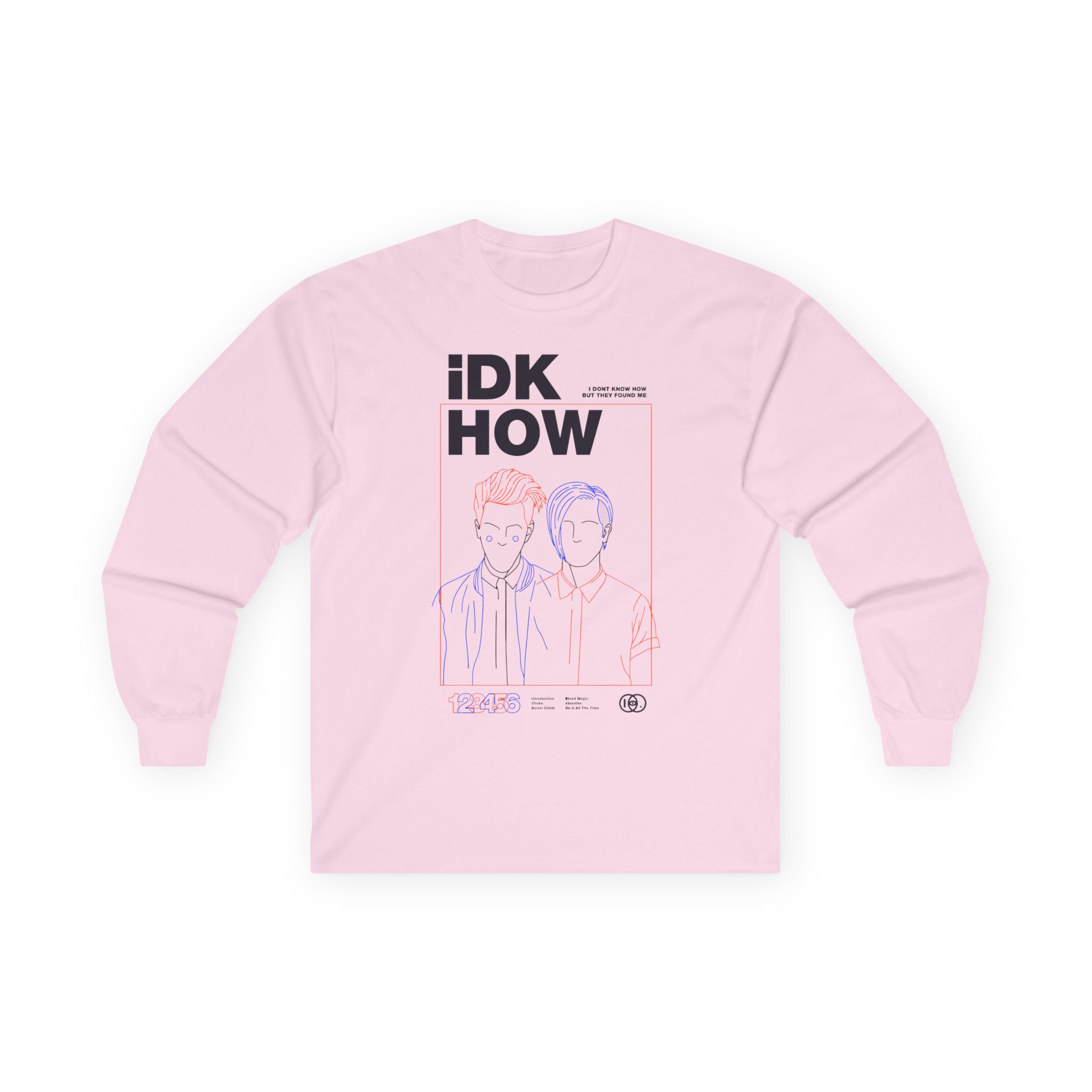 iDKHOW OUTLINES Unisex Ultra Cotton Long Sleeve Tee