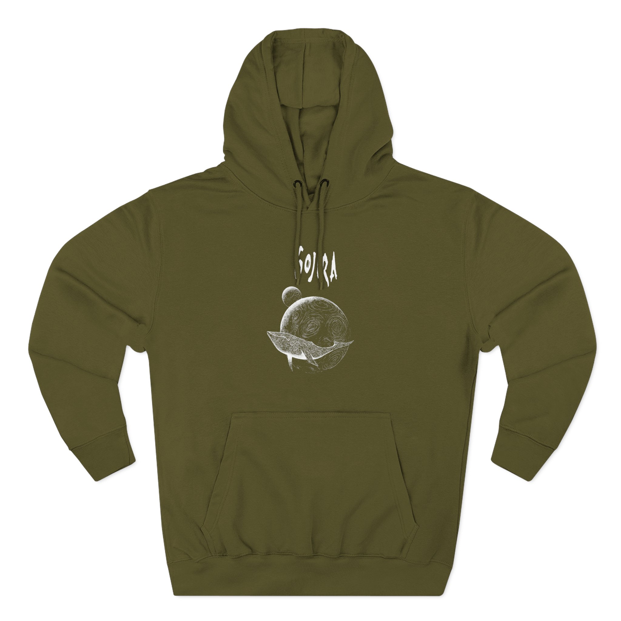 Gojira Original Whale Three-Panel Fleece Hoodie