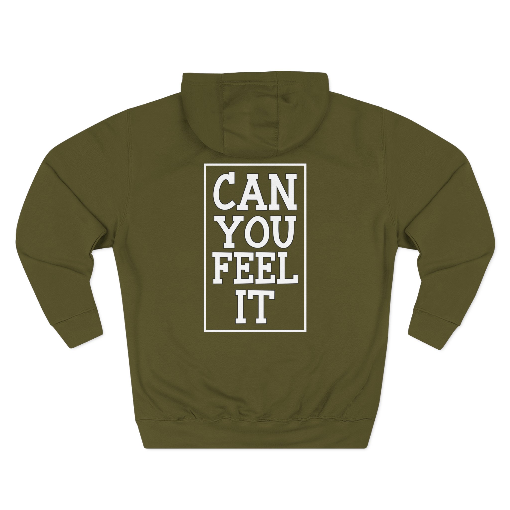 Inclination Can You Feel It Three-Panel Fleece Hoodie