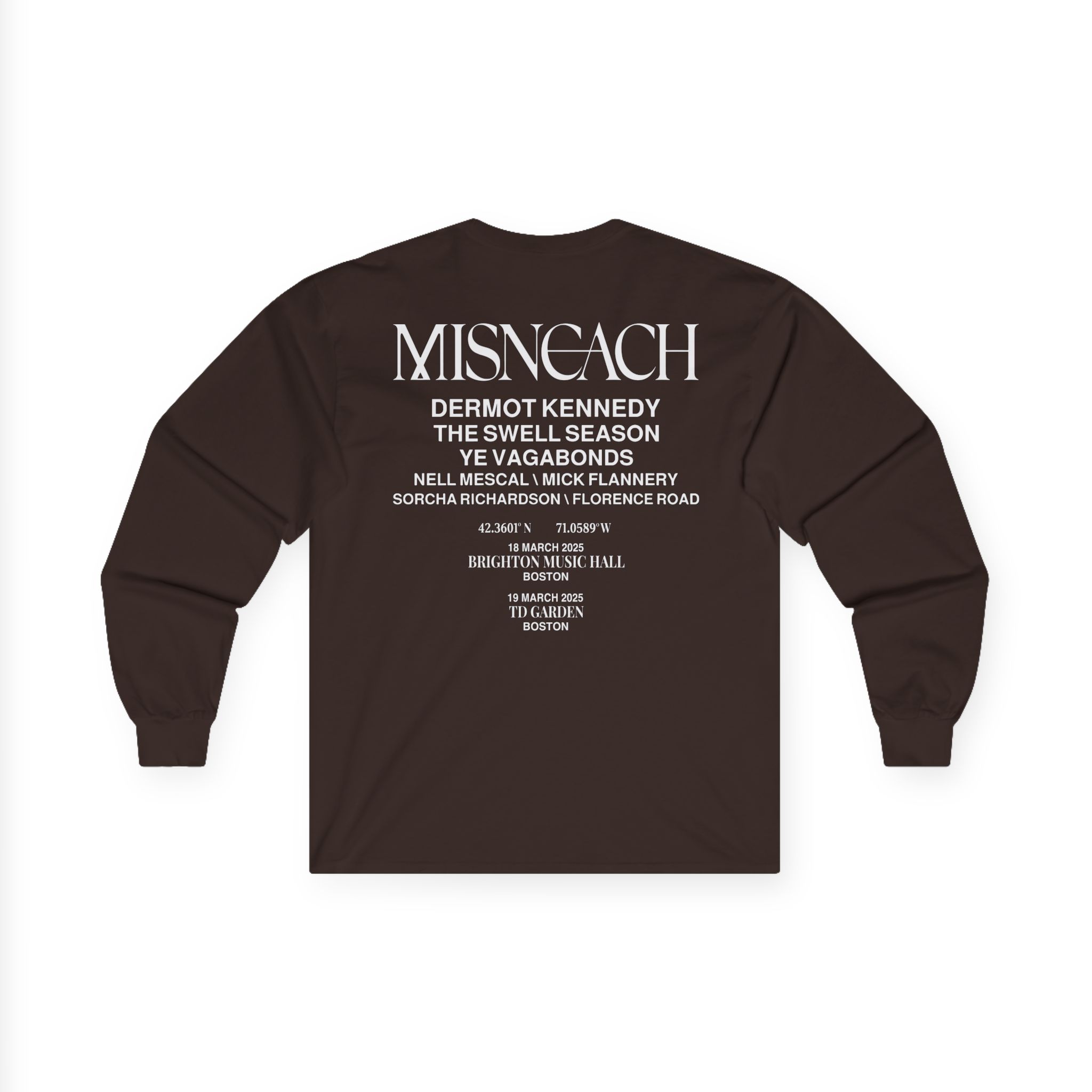 Dermot Kennedy Misneach Festival Unisex Ultra Cotton Long Sleeve Tee