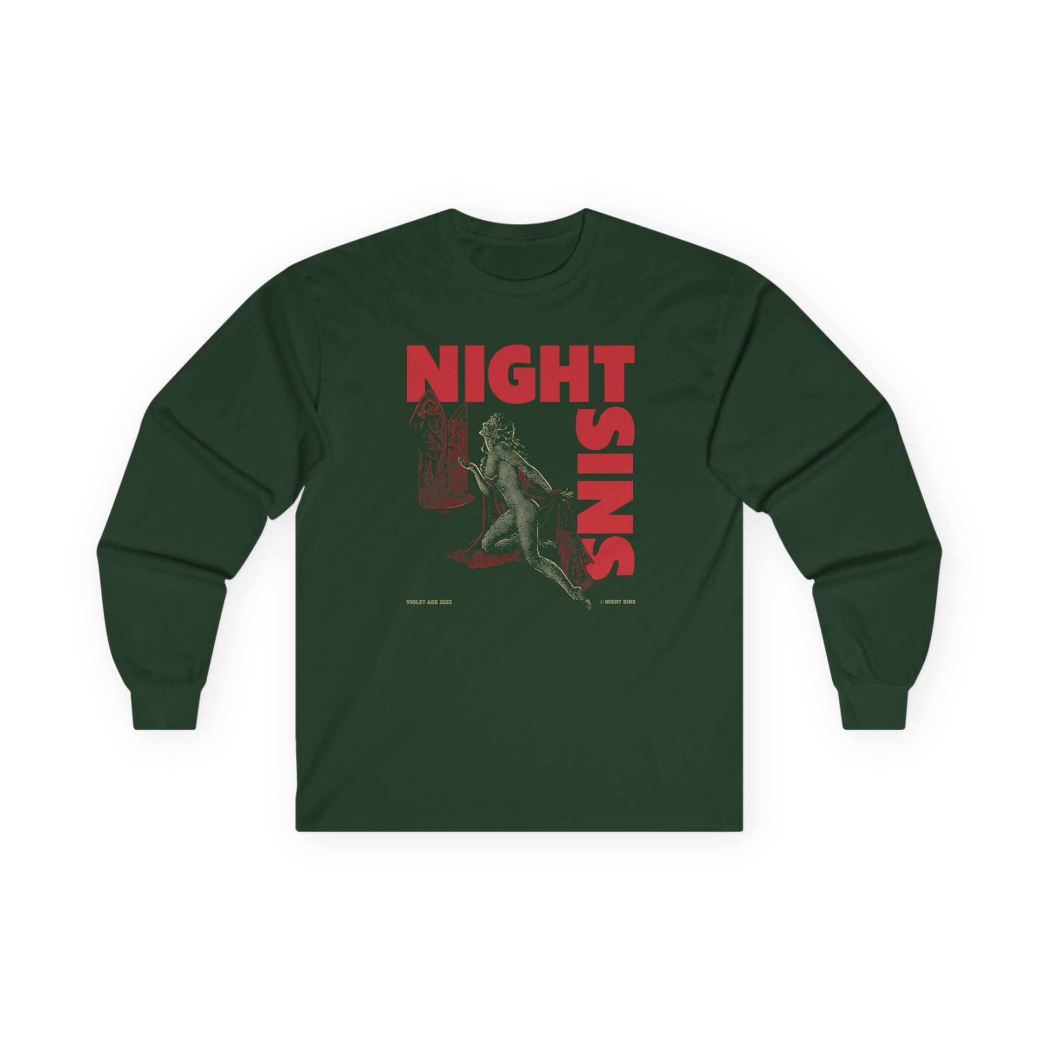 Night Sins Shrine Unisex Ultra Cotton Long Sleeve Tee