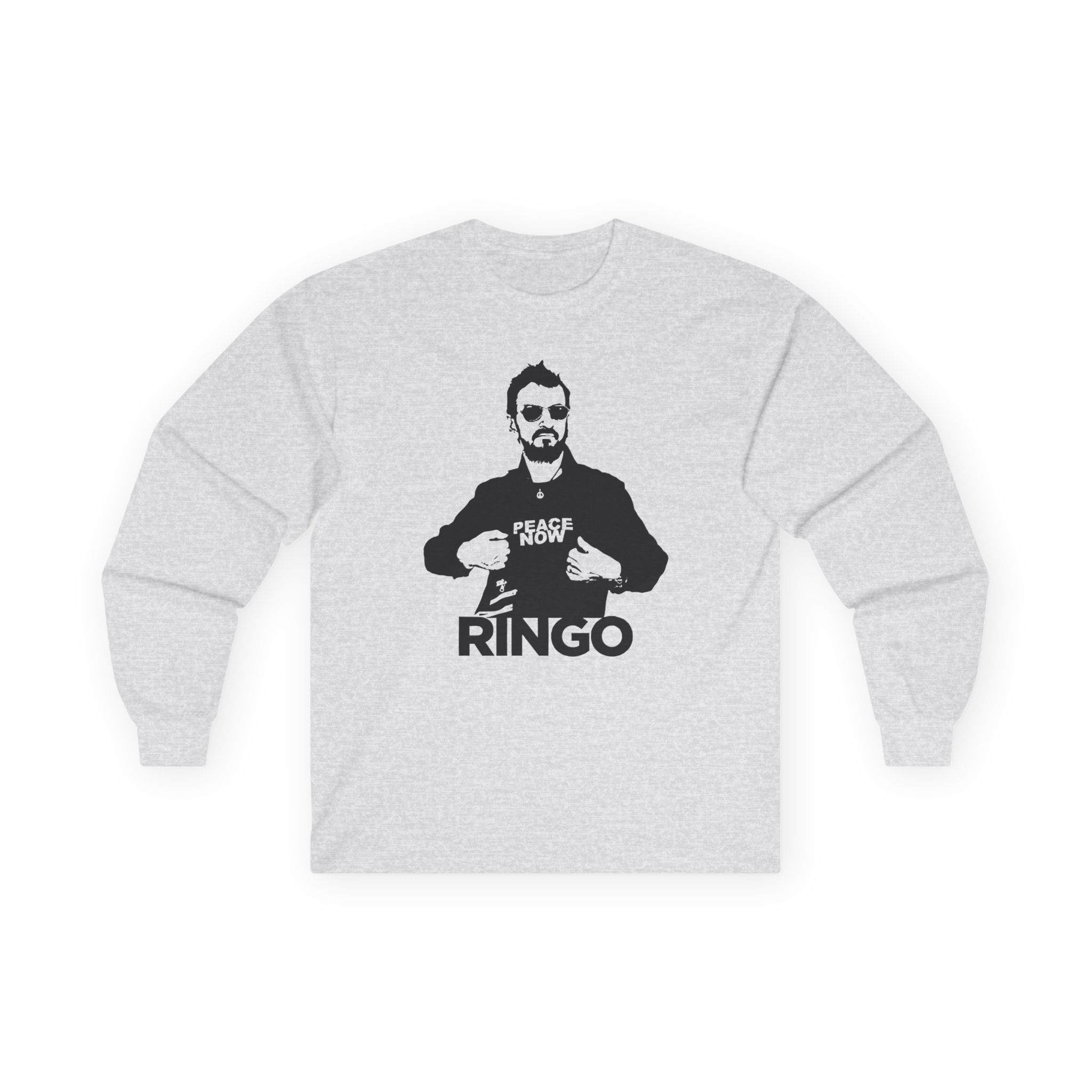 Ringo Starr Peace Now Unisex Ultra Cotton Long Sleeve Tee