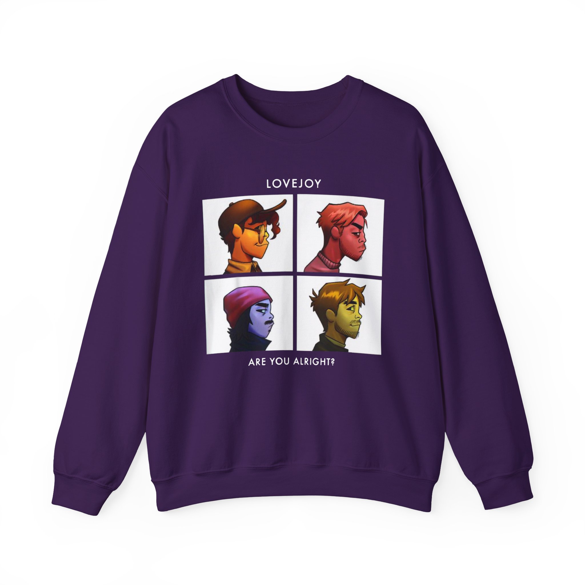 Lovejoy Are You Alright Unisex Heavy Blendâ„¢ Crewneck Sweatshirt