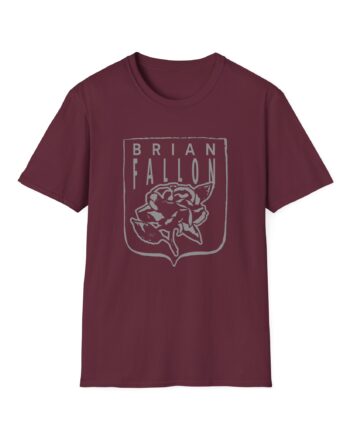 Brian Fallon Rose Unisex Softstyle T-Shirt