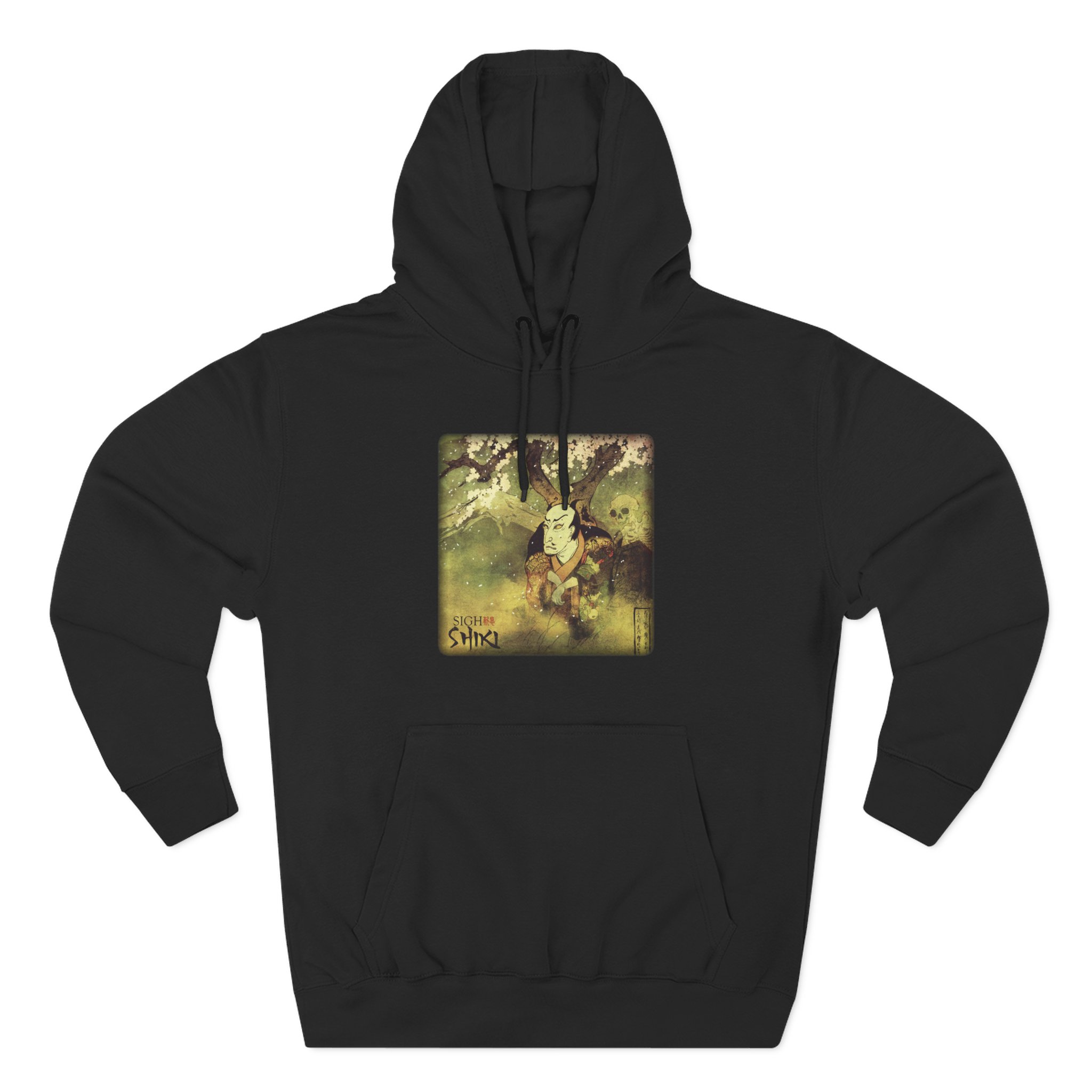 Sigh Shiki Three-Panel Fleece Hoodie