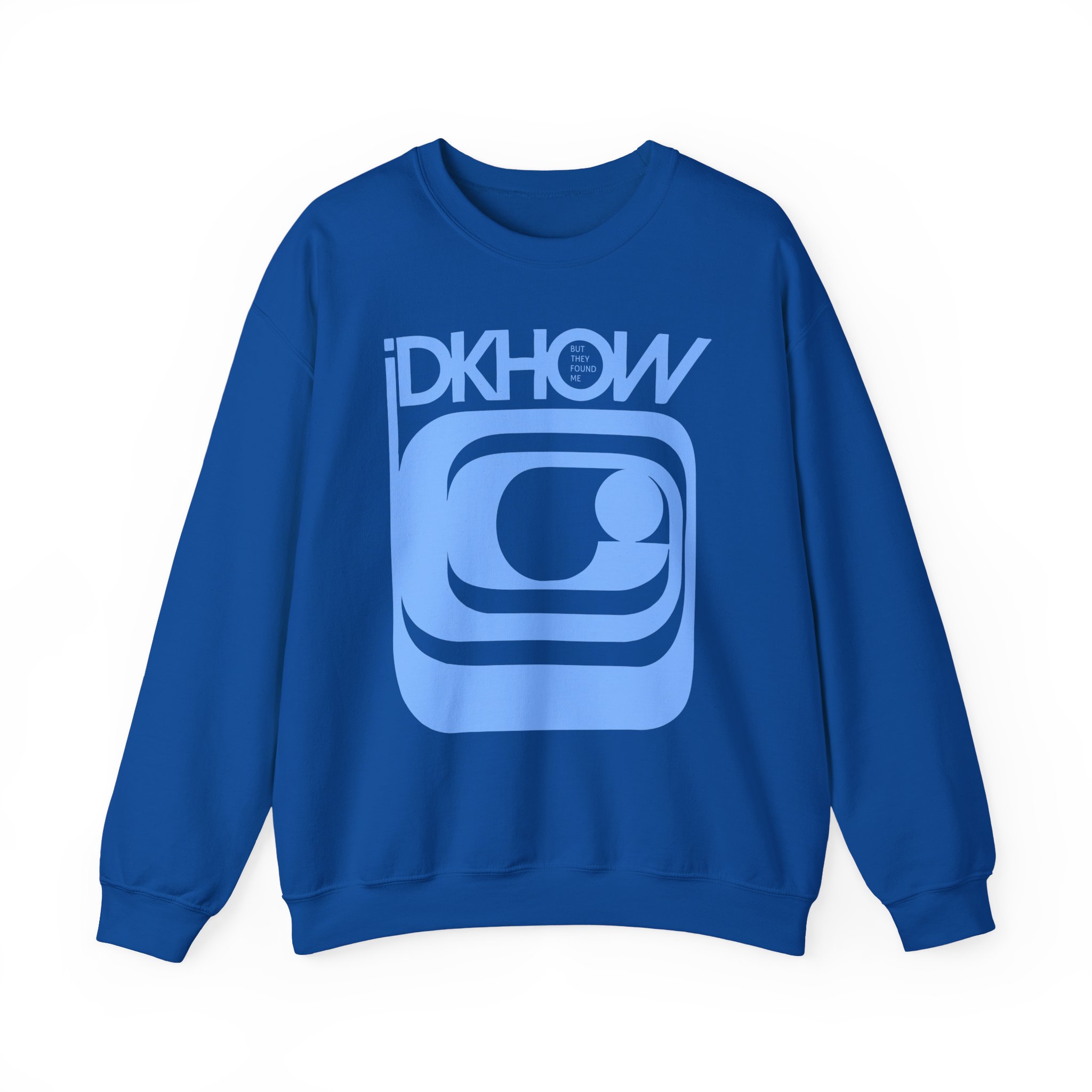 iDKHOW SWIRL MONITOR Unisex Heavy Blendâ„¢ Crewneck Sweatshirt