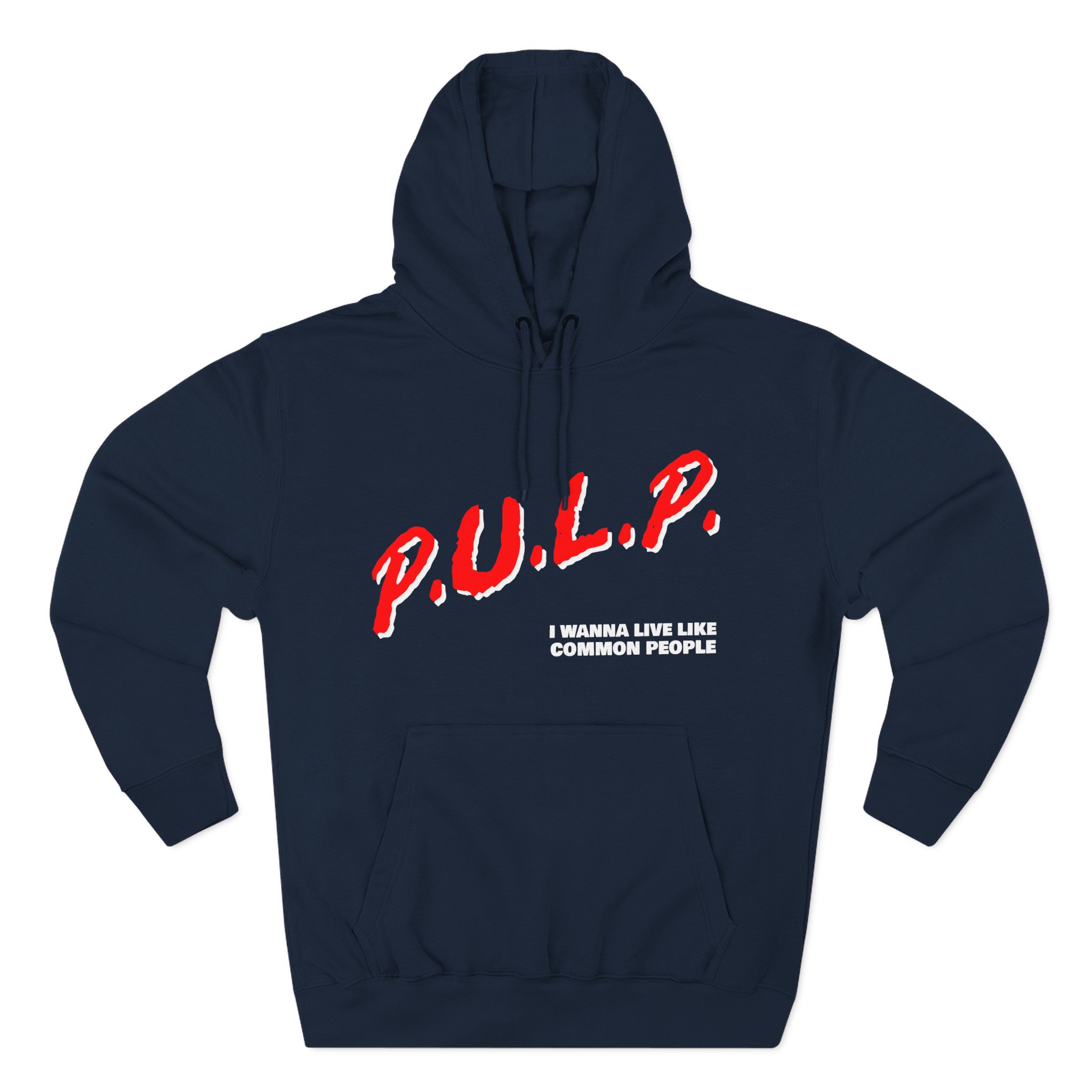 Pulp Three-Panel Fleece Hoodie
