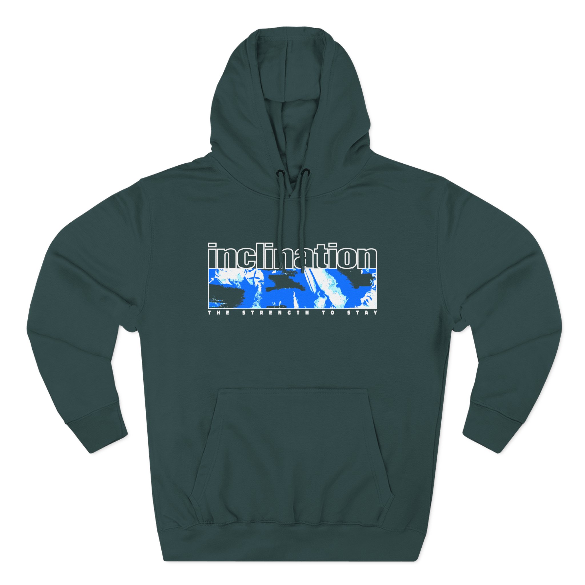 Inclination the Strength to Stay Three-Panel Fleece Hoodie