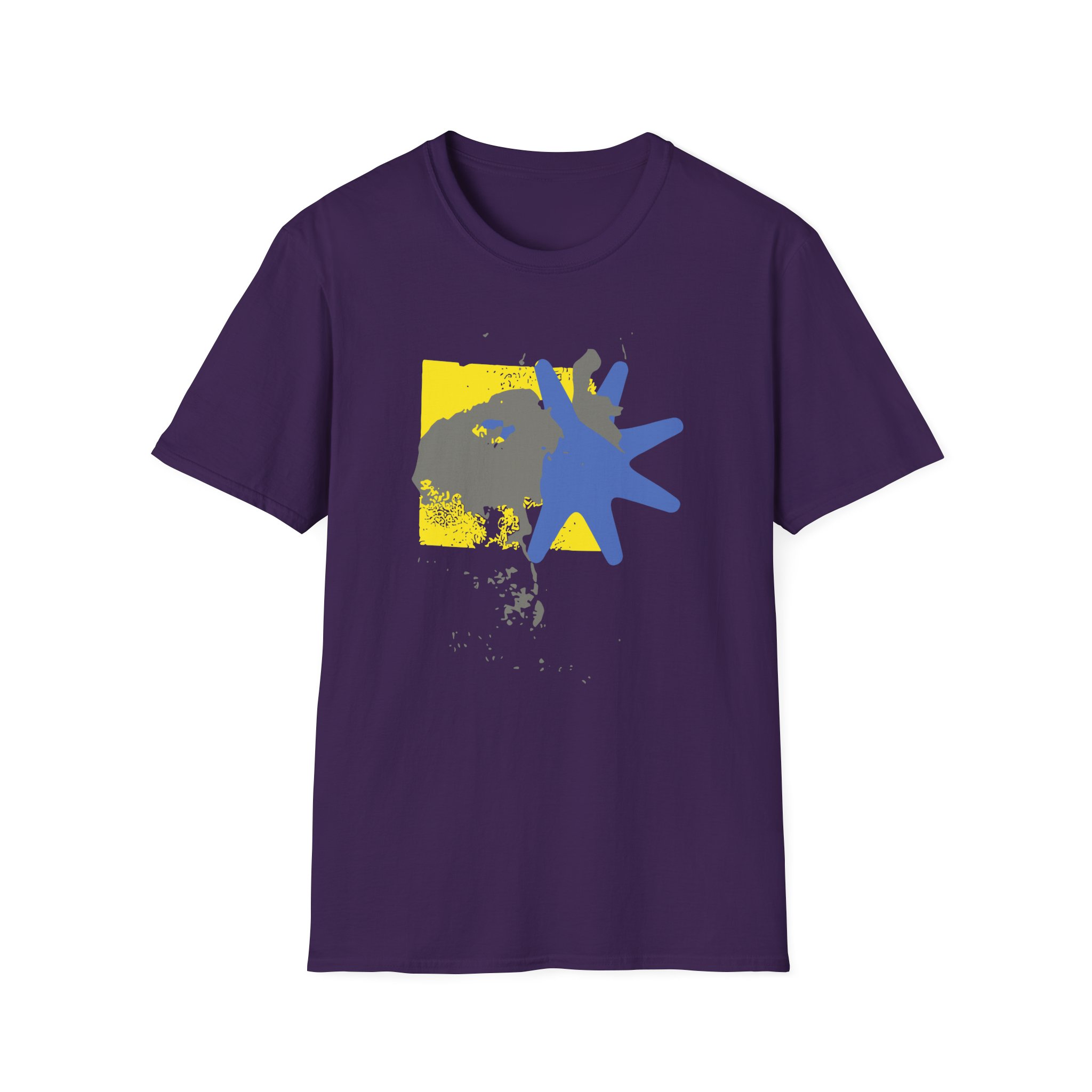 Foxing Shapes Unisex Softstyle T-Shirt