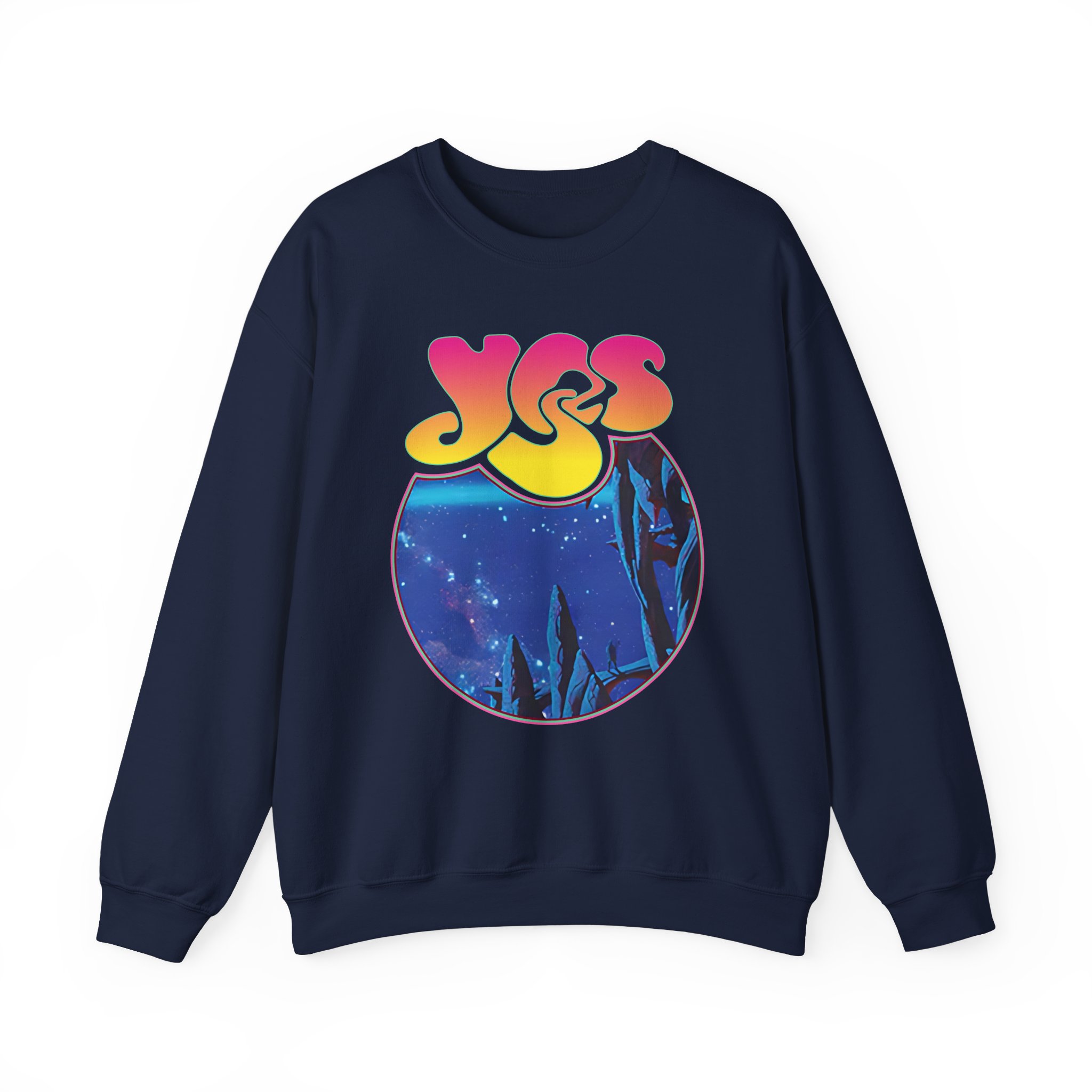 Yes Mirror To The Sky Unisex Heavy Blendâ„¢ Crewneck Sweatshirt