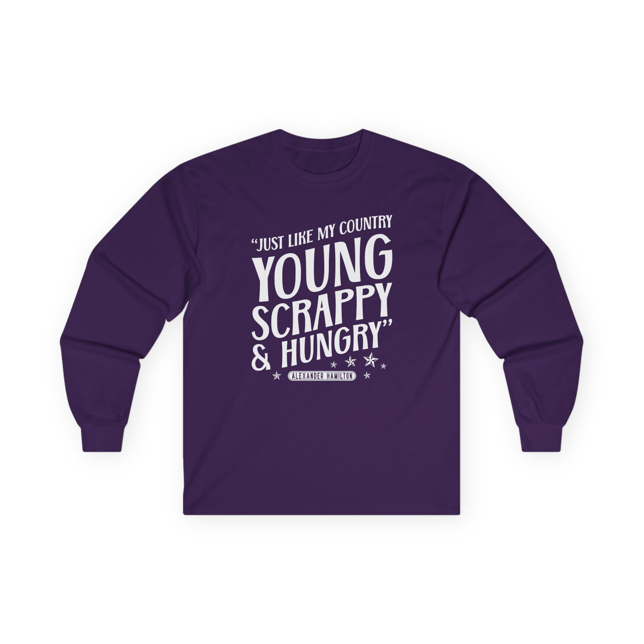 Hamilton Young and Scrappy Unisex Ultra Cotton Long Sleeve Tee