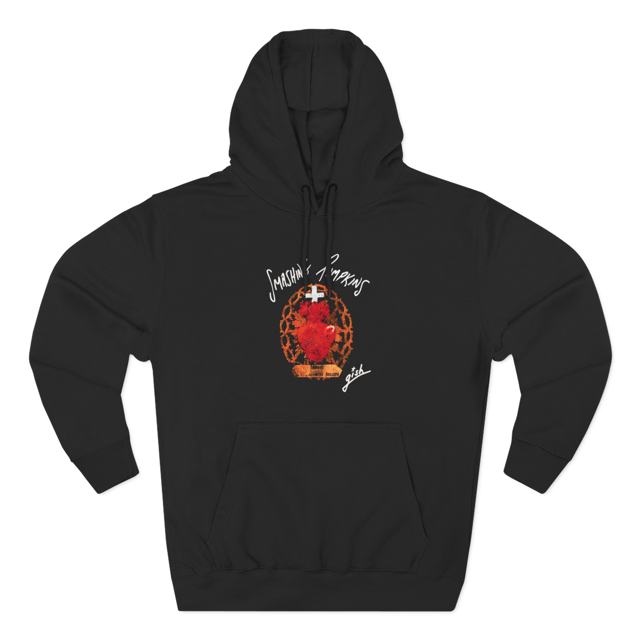 Billy Corgan Gish Sacred Heart Three-Panel Fleece Hoodie