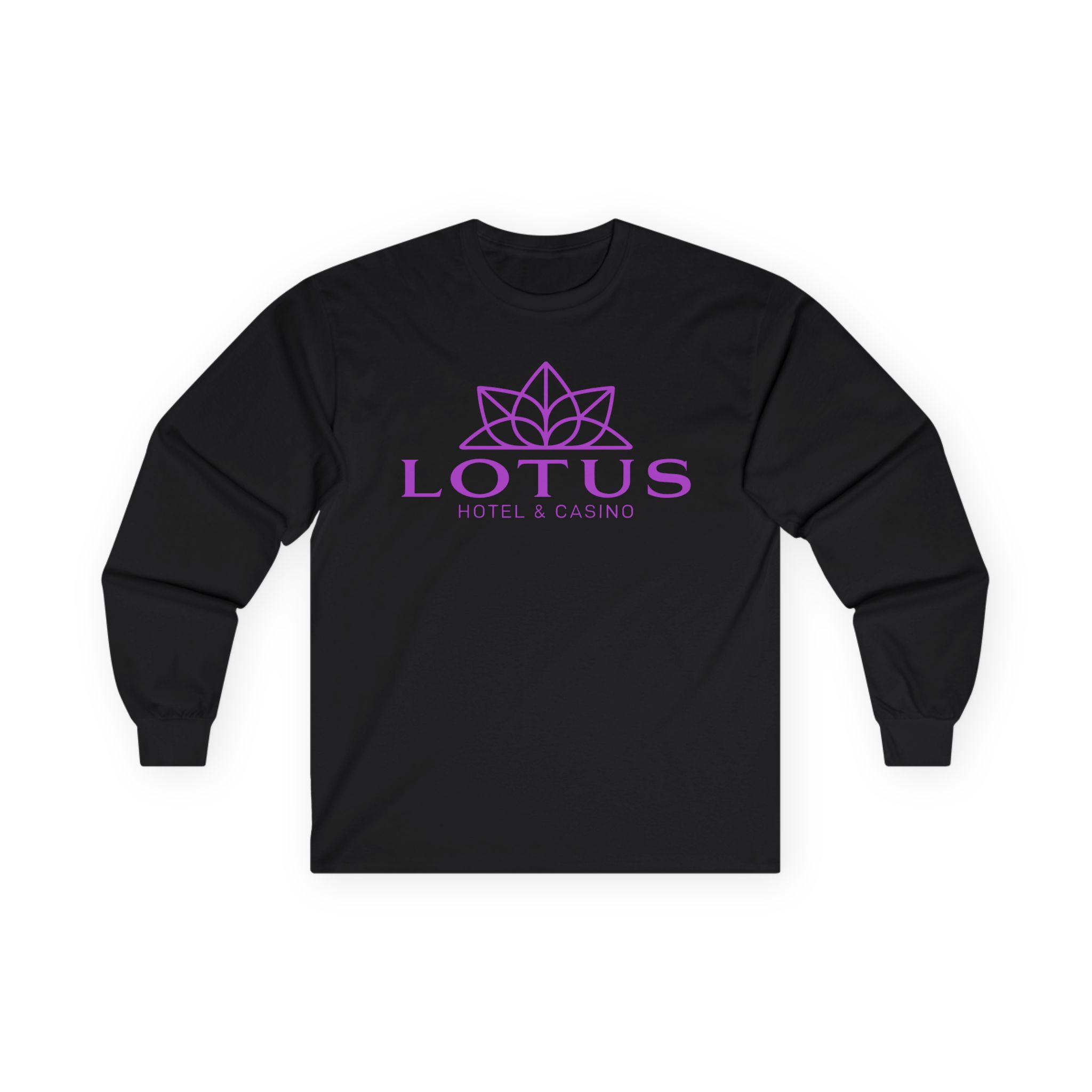 Percy Jackson and the Olympians Lotus Hotel & Casino Unisex Ultra Cotton Long Sleeve Tee