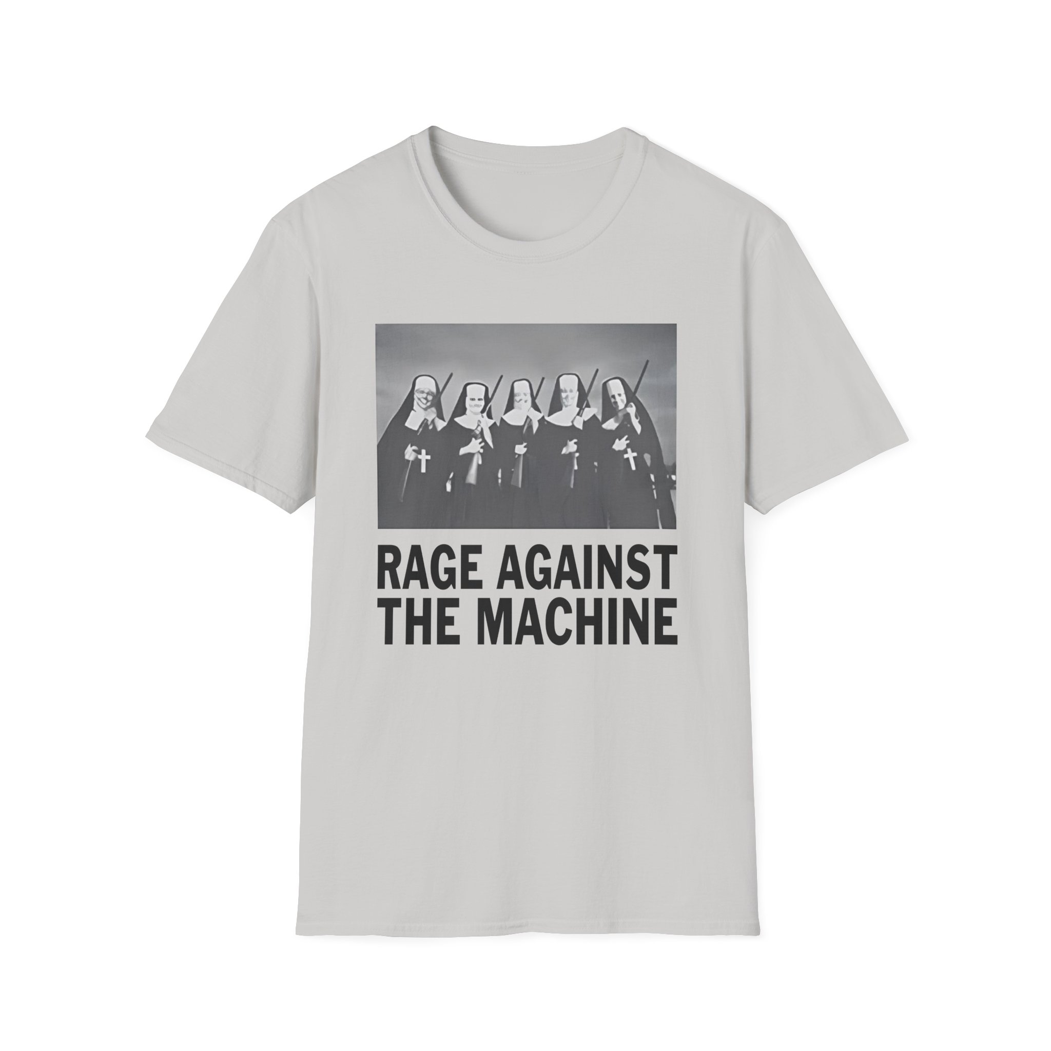 Rage Against the Machine Nuns and Guns Unisex Softstyle T-Shirt