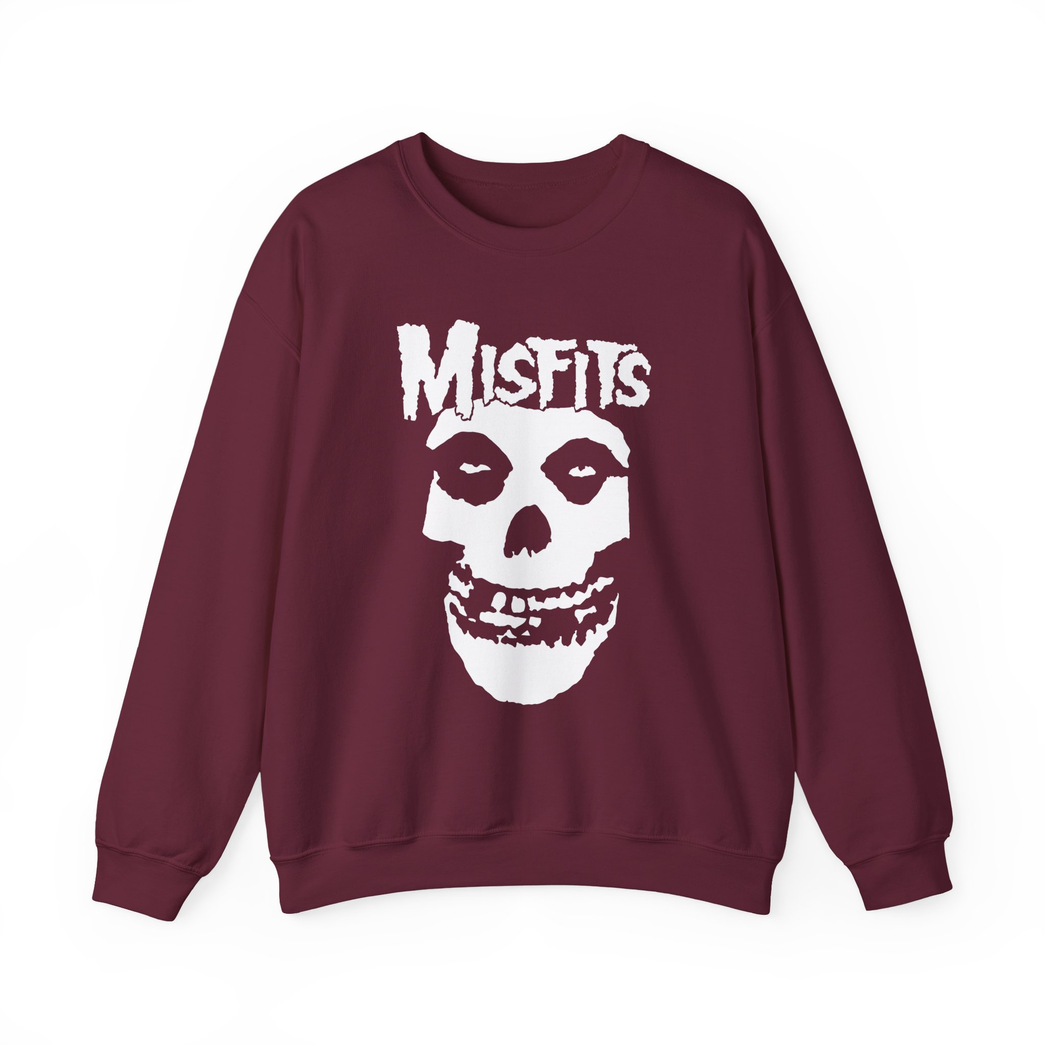 Misfits Fiend Skull Unisex Heavy Blendâ„¢ Crewneck Sweatshirt