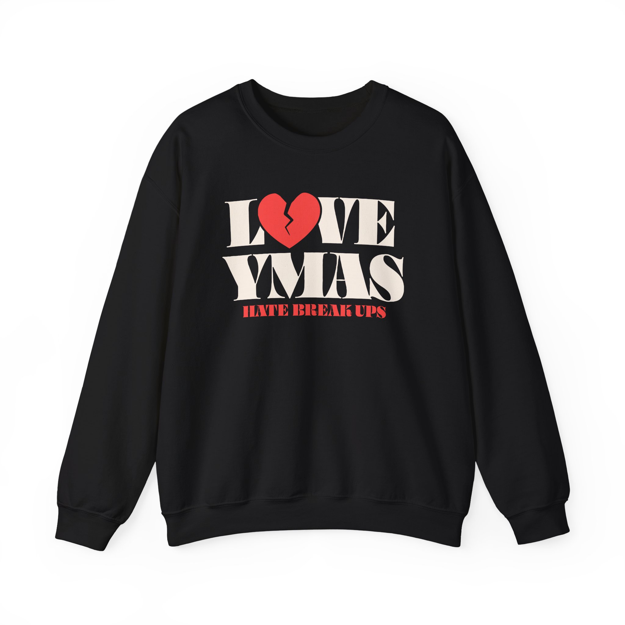 You Me at Six Love Ymas, Hate Breakups Unisex Heavy Blendâ„¢ Crewneck Sweatshirt