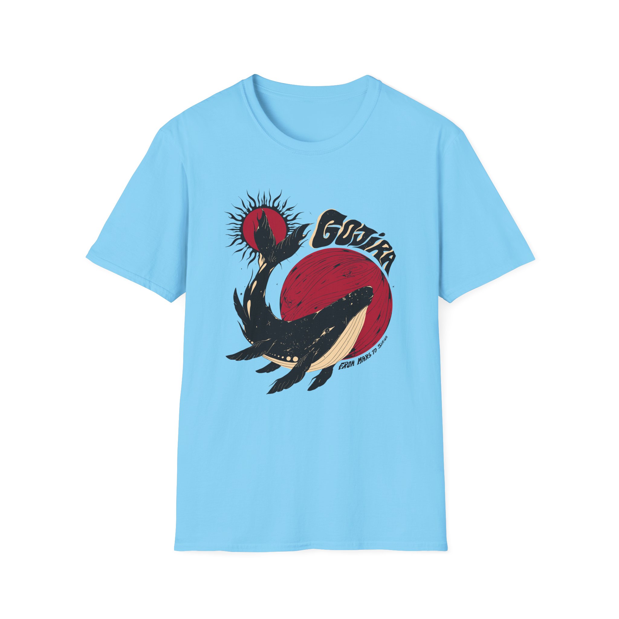 Gojira Whale Unisex Softstyle T-Shirt