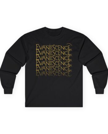 Evanescence Repeat Logo Unisex Ultra Cotton Long Sleeve Tee