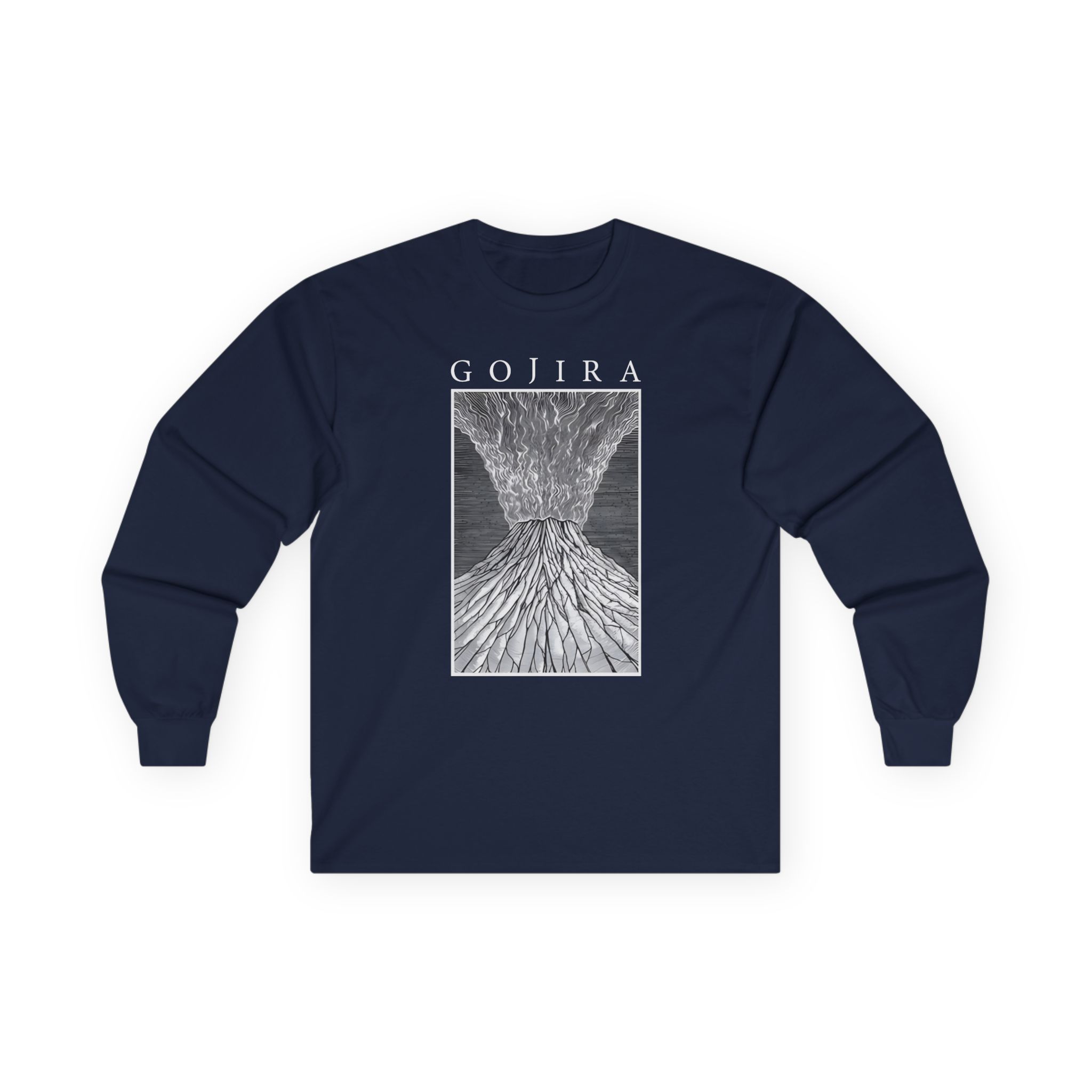 Gojira Magma Sketch Unisex Ultra Cotton Long Sleeve Tee