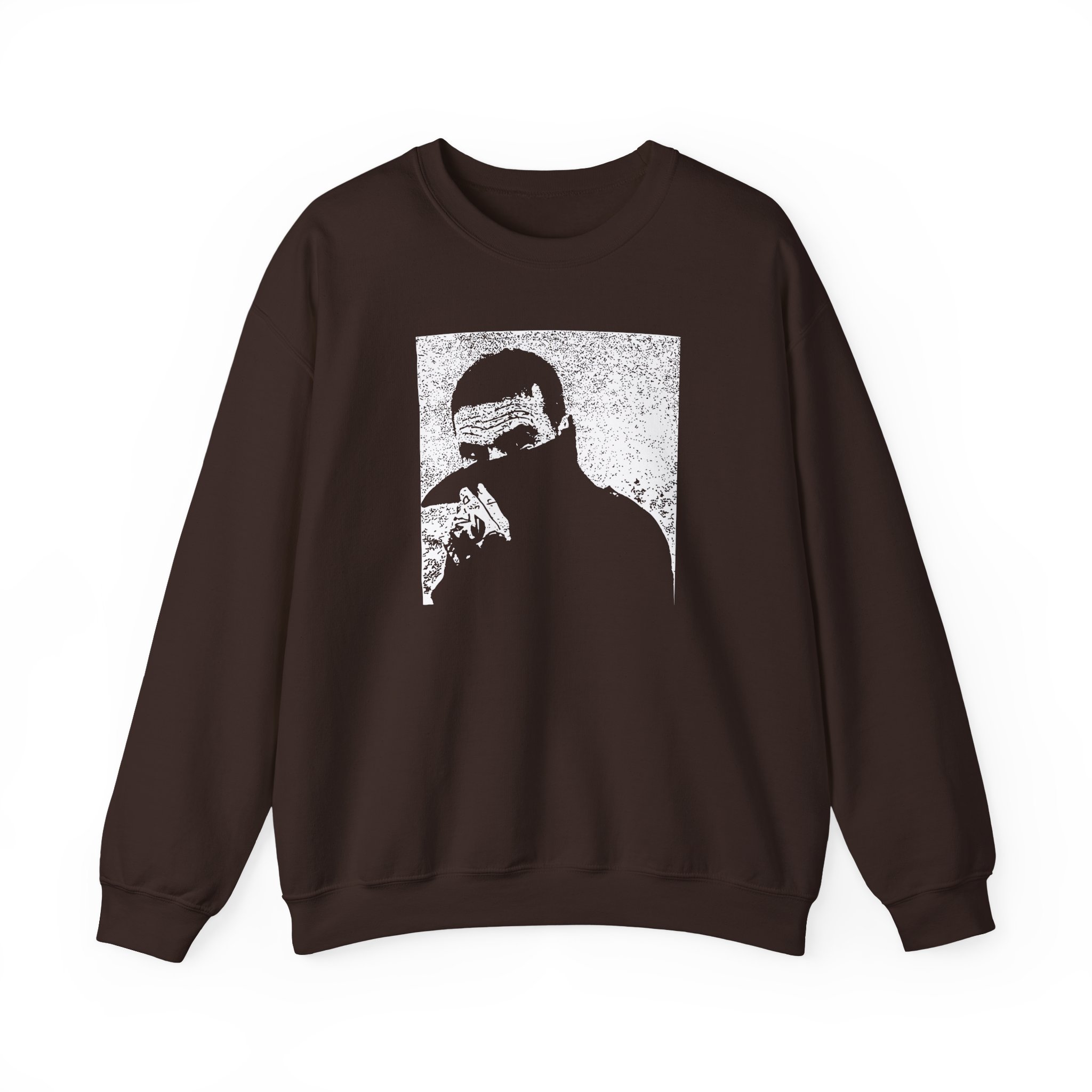 Night Sins Portrait in Silver Unisex Heavy Blendâ„¢ Crewneck Sweatshirt