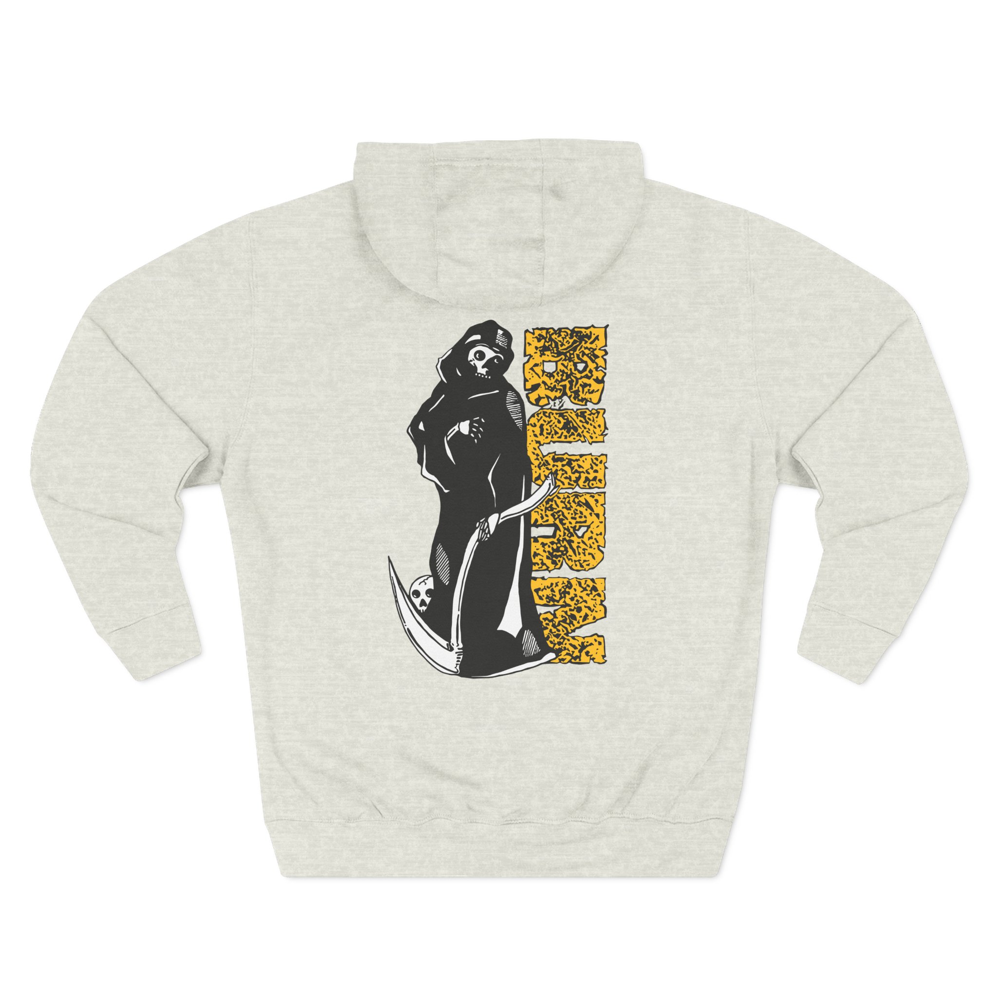 Three-Panel Fleece Hoodie