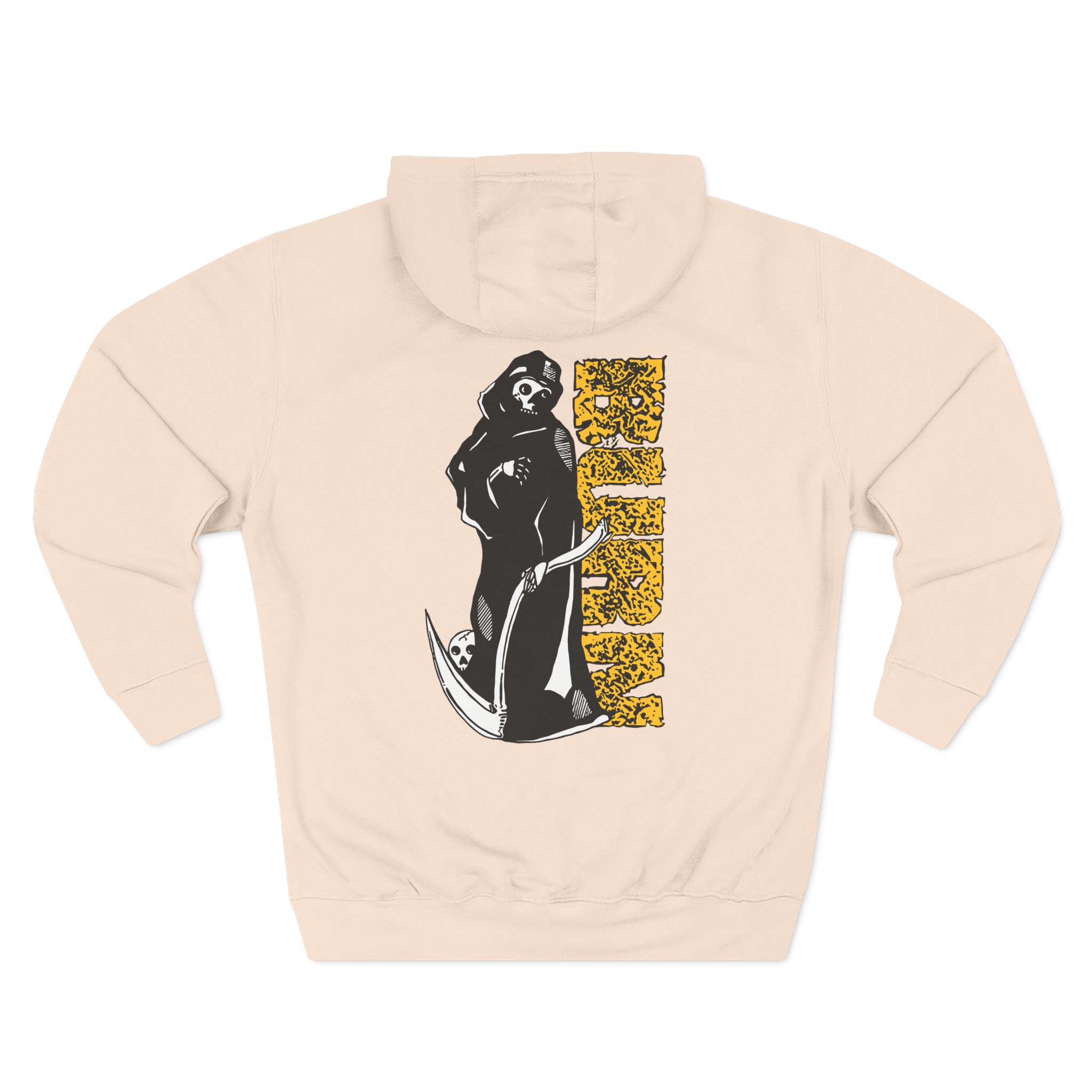 Three-Panel Fleece Hoodie