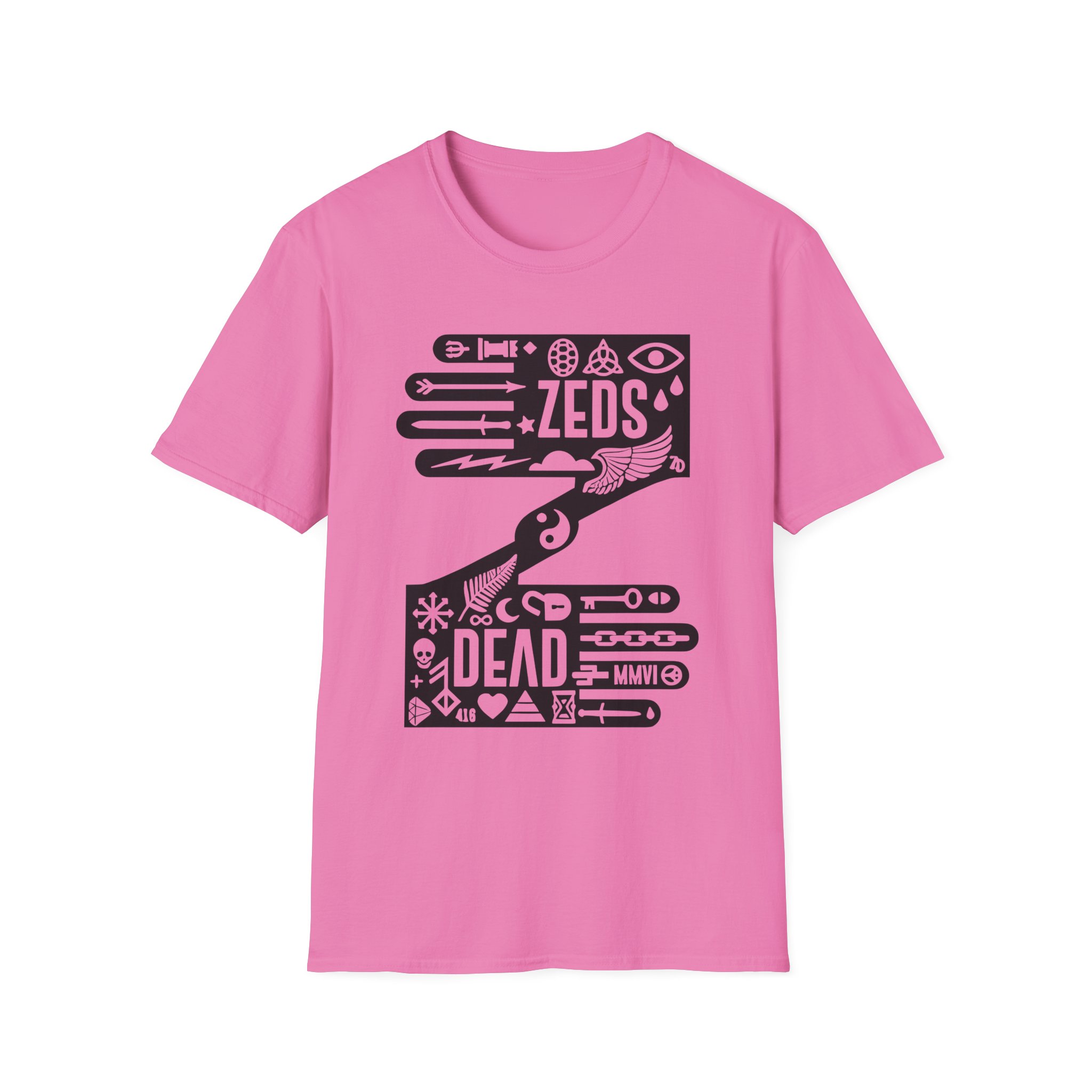 Zeds Dead Unisex Softstyle T-Shirt