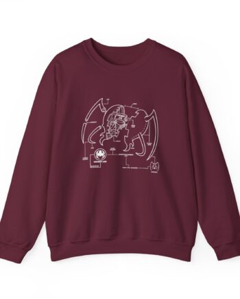 Alan Becker Inside a Virabot Unisex Heavy Blend™ Crewneck Sweatshirt