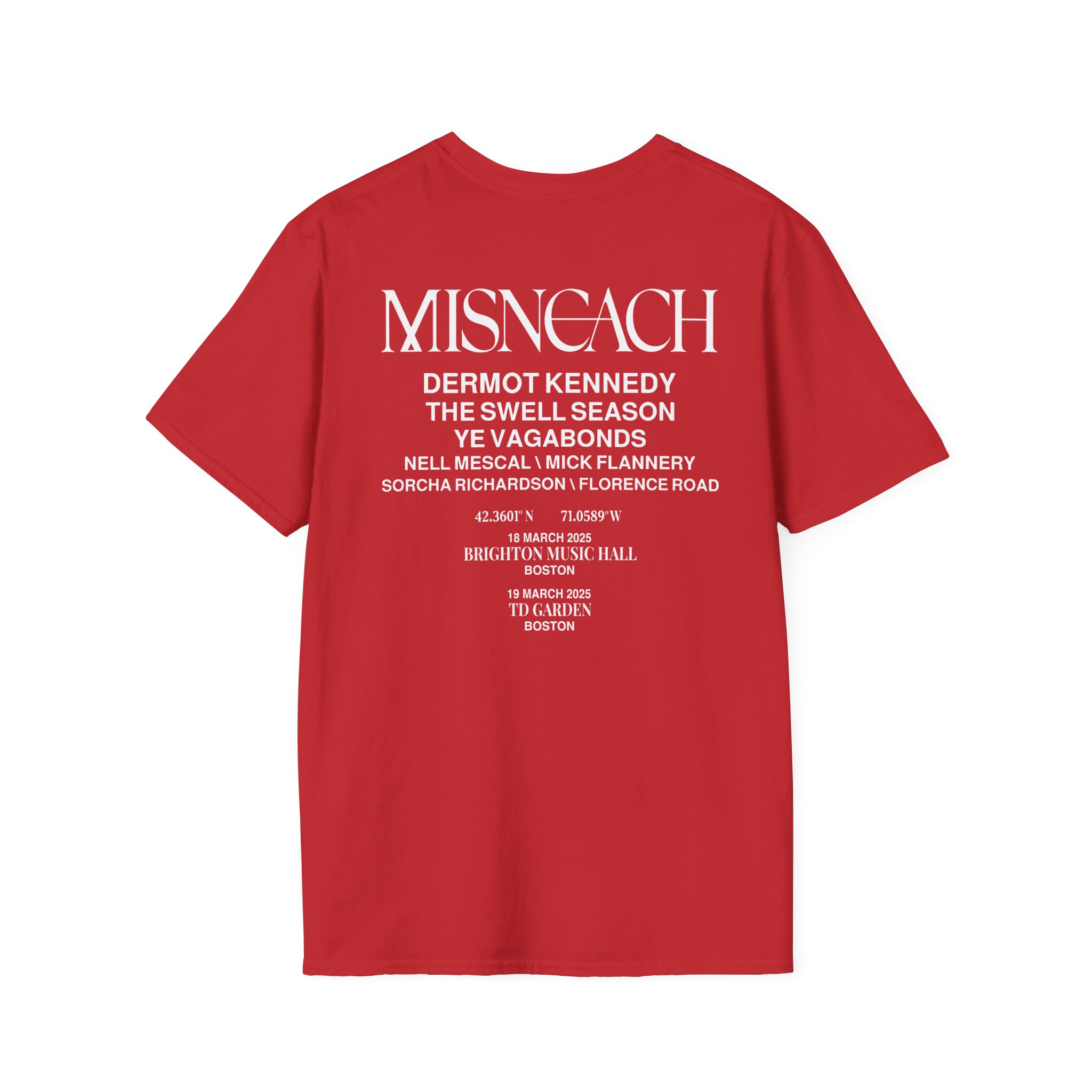 Dermot Kennedy Misneach Festival Unisex Softstyle T-Shirt
