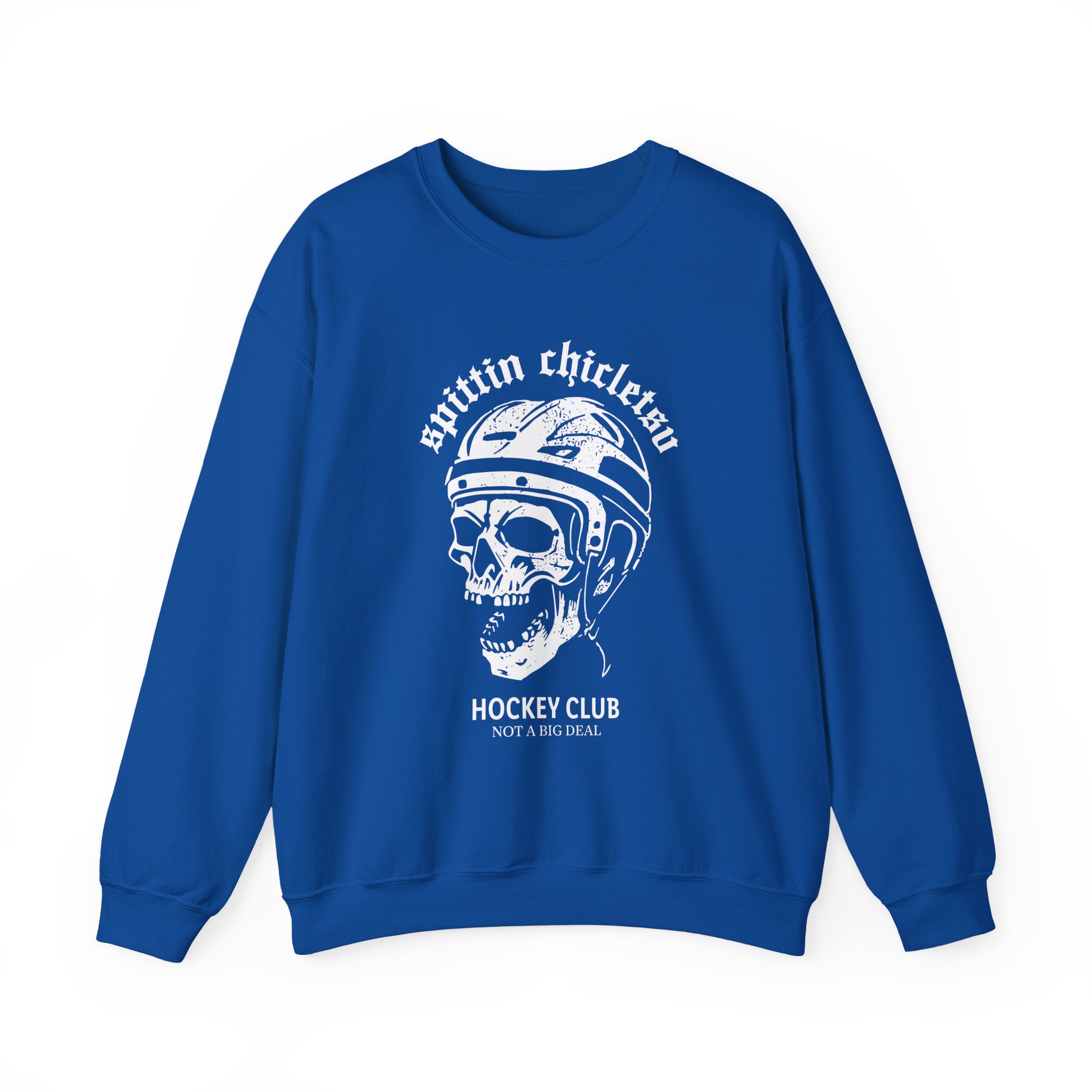 Spittin Chiclets Hockey Club Skul Unisex Heavy Blendâ„¢ Crewneck Sweatshirt