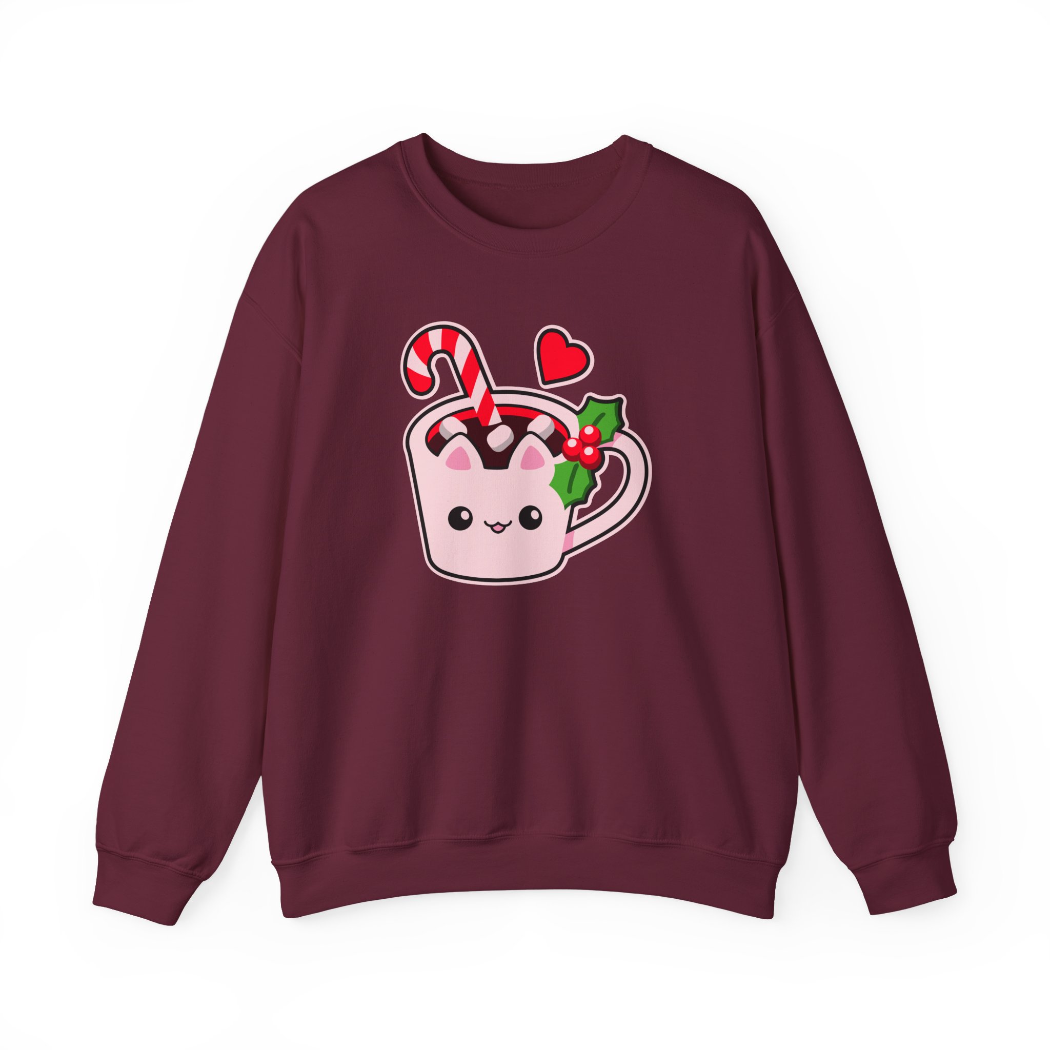 Aphmau Snowflake Holiday Unisex Heavy Blendâ„¢ Crewneck Sweatshirt